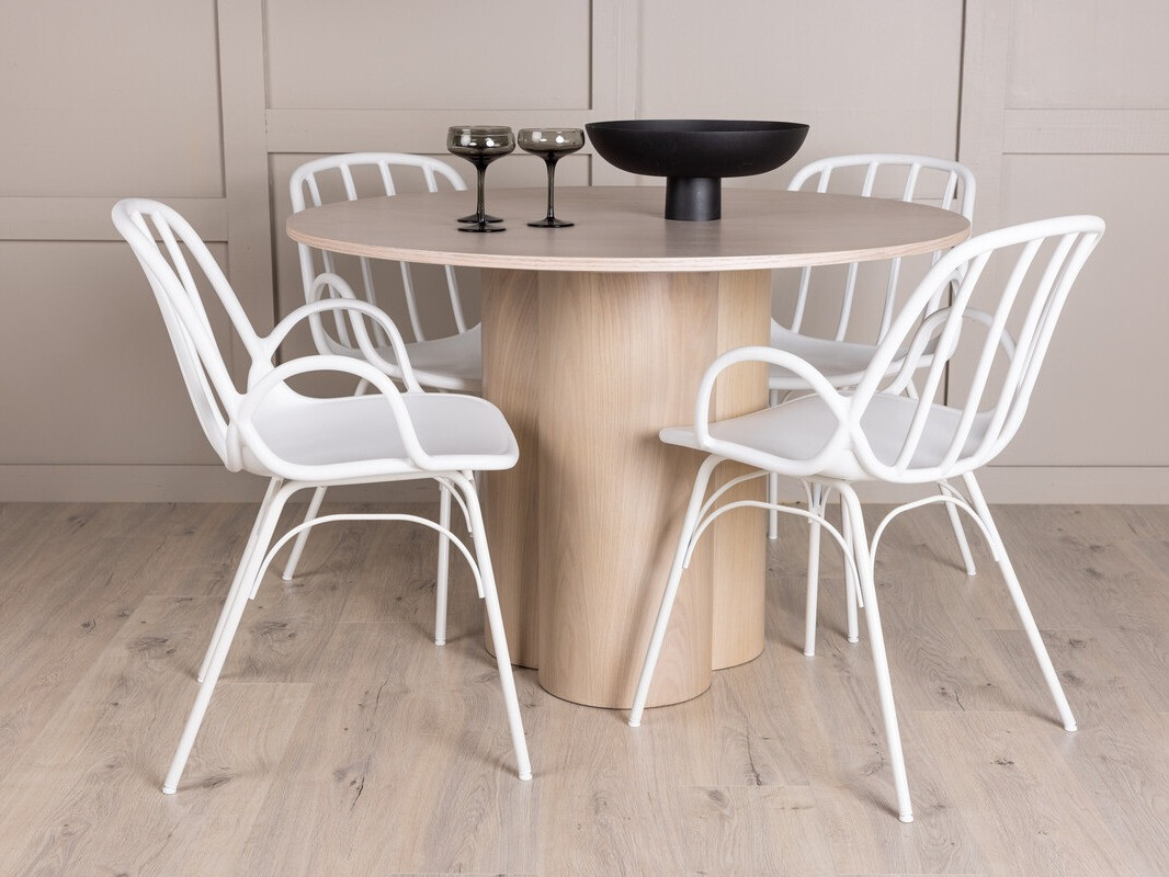 Ēdamistabas komplekts Dallas 4273 (Balts)