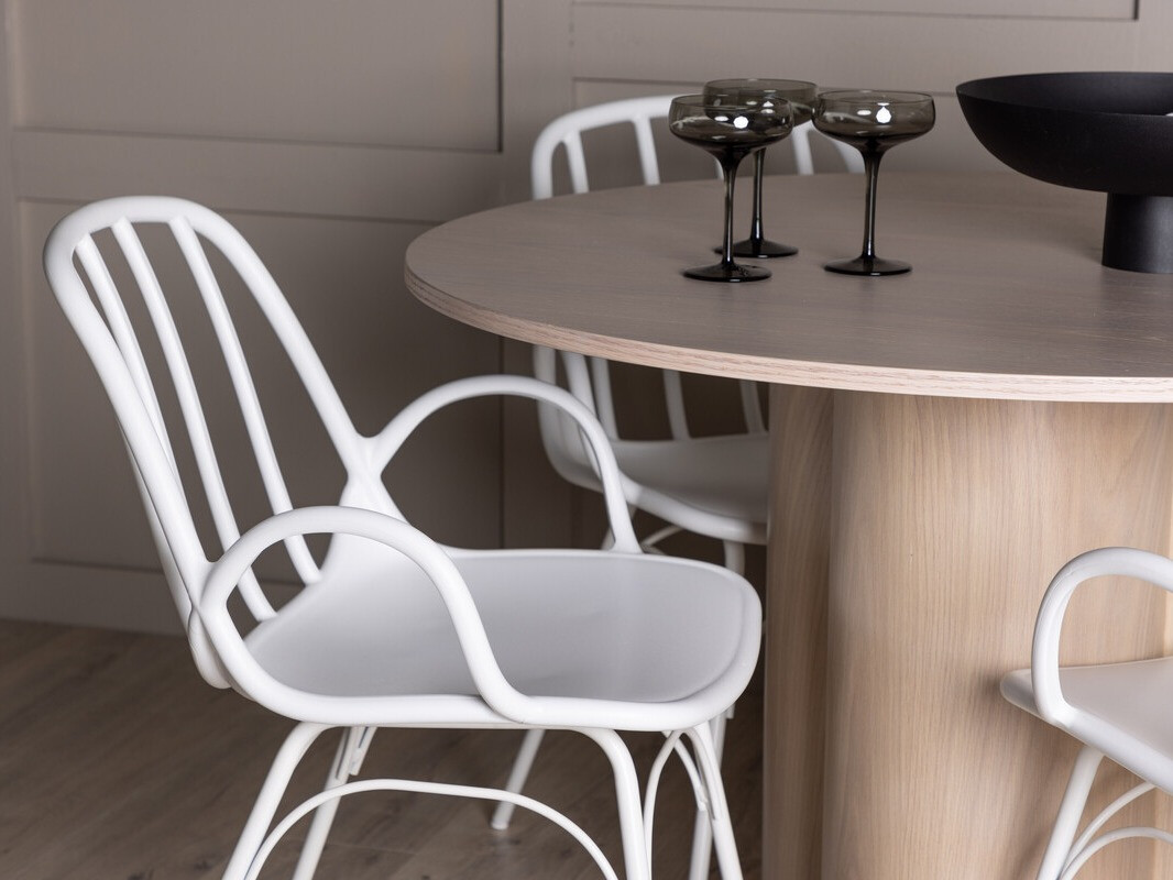 Ēdamistabas komplekts Dallas 4273 (Balts)