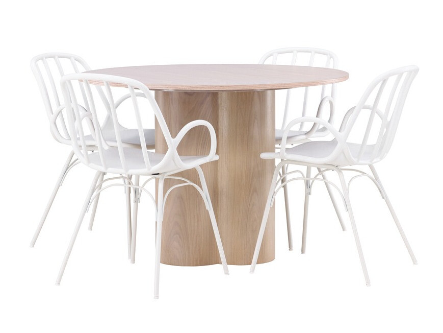 Обеденный гарнитур Dallas 4273 (Белый)