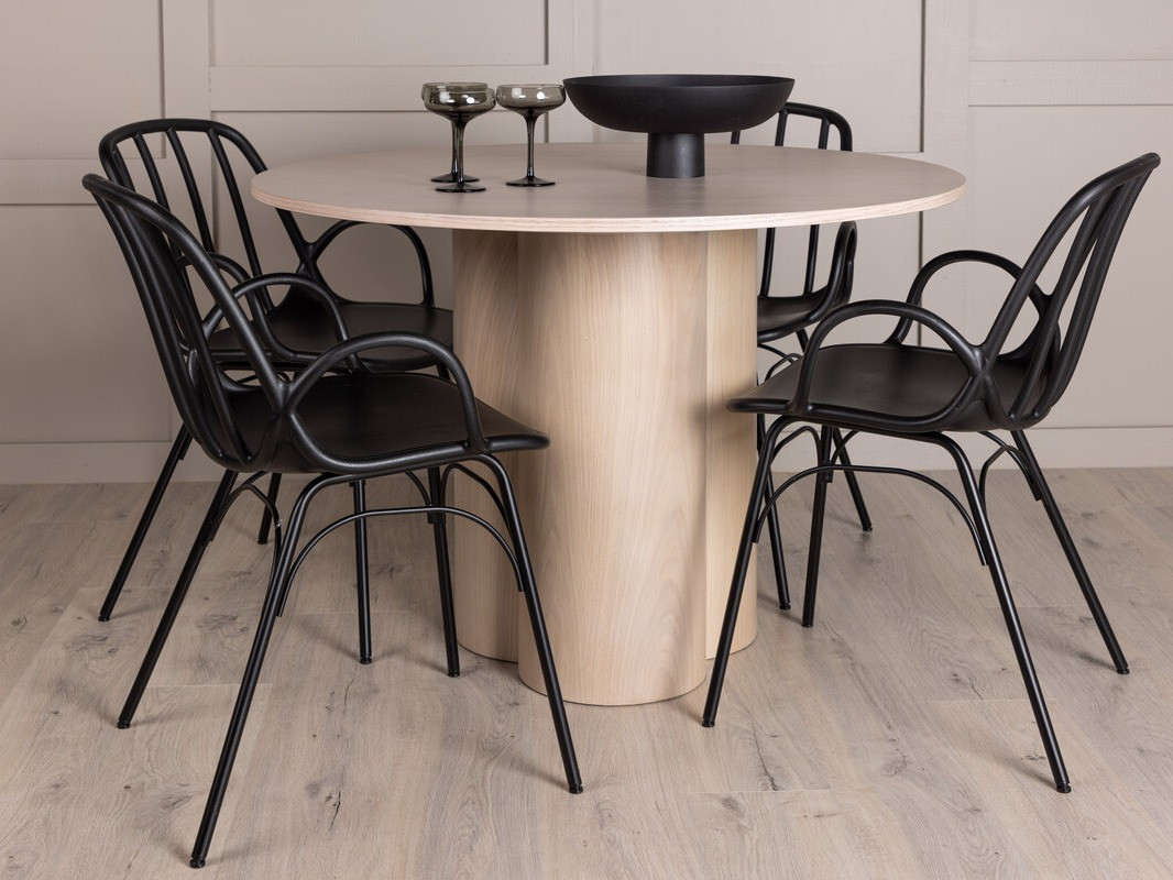 Обеденный гарнитур Dallas 4273 (Чёрный)