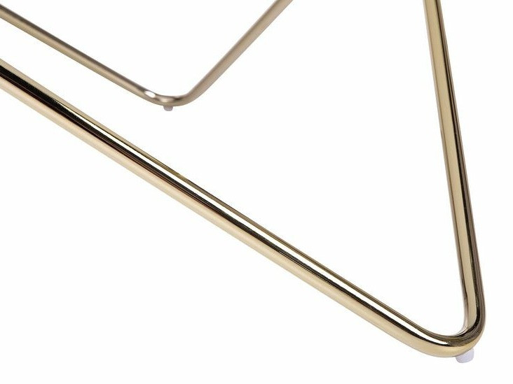 Журнальный столик Berwyn 982 (Белый мрамор + Золотой)