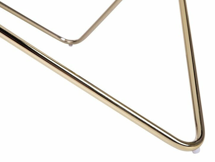 Žurnālu galdiņš Berwyn 982 (Melns + Zelta)