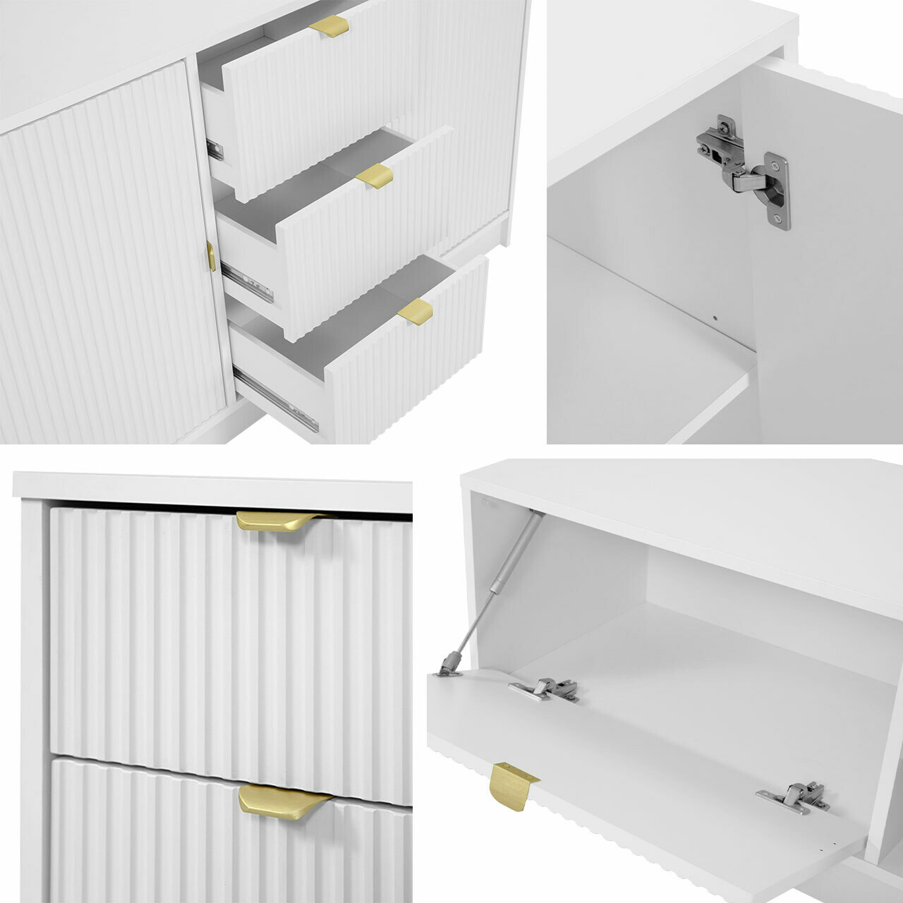 Kumode Comfivo Larmire 101 (Balts)