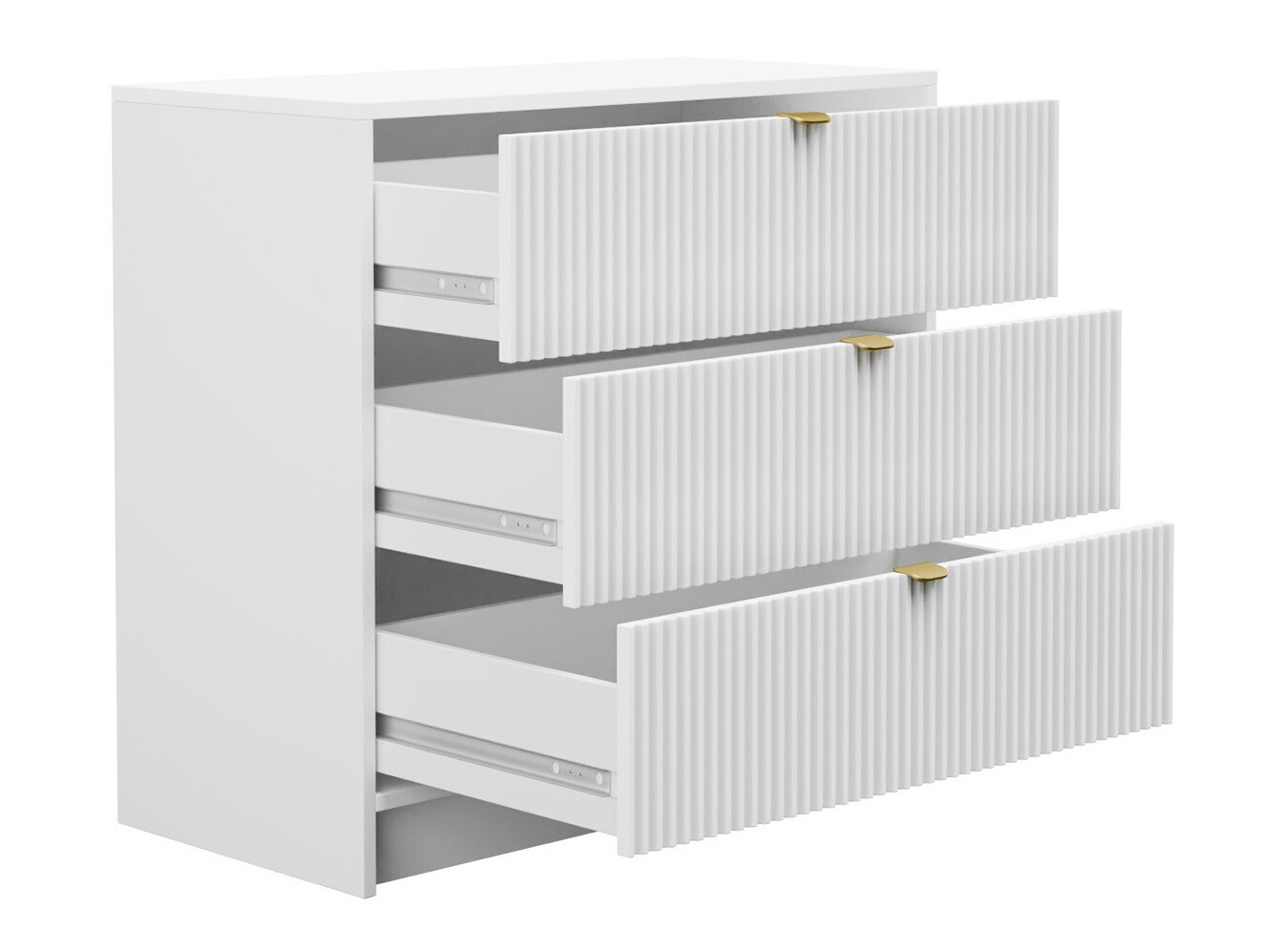 Kumode Comfivo Larmire 102 (Melns)