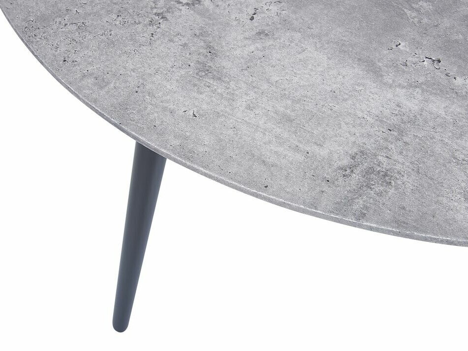 Журнальный столик Berwyn 990 (Бетон + Чёрный)