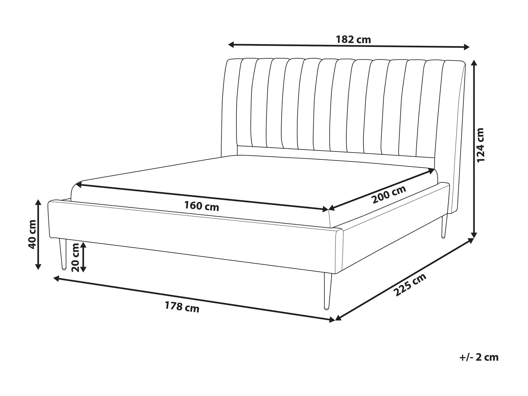 Кровать Berwyn 1006 (Зелёный)