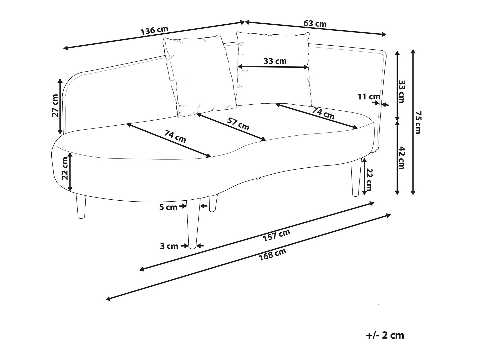 Kušete Berwyn 537 (Taupe)