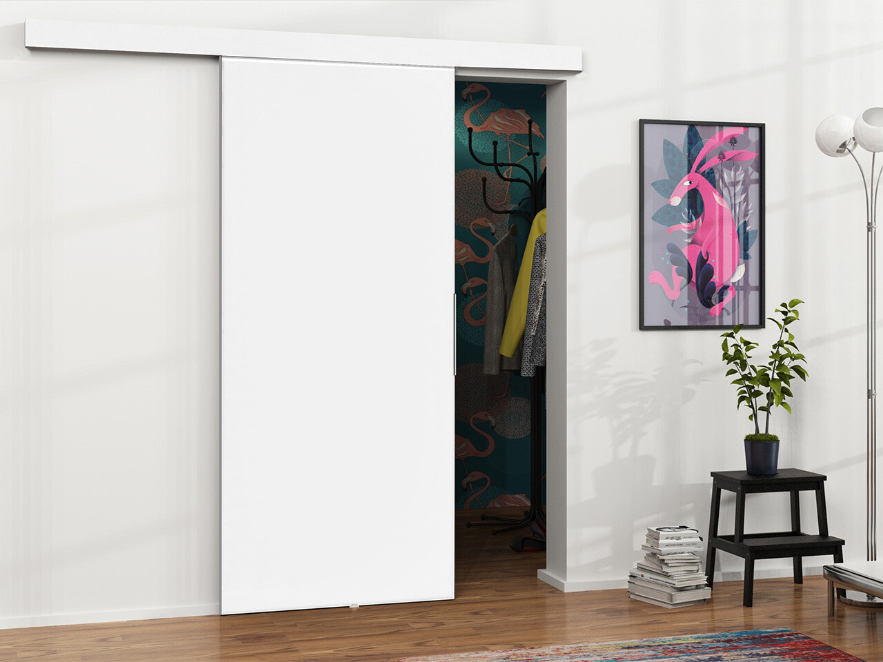 Раздвижные двери Dover 217 (Белый)