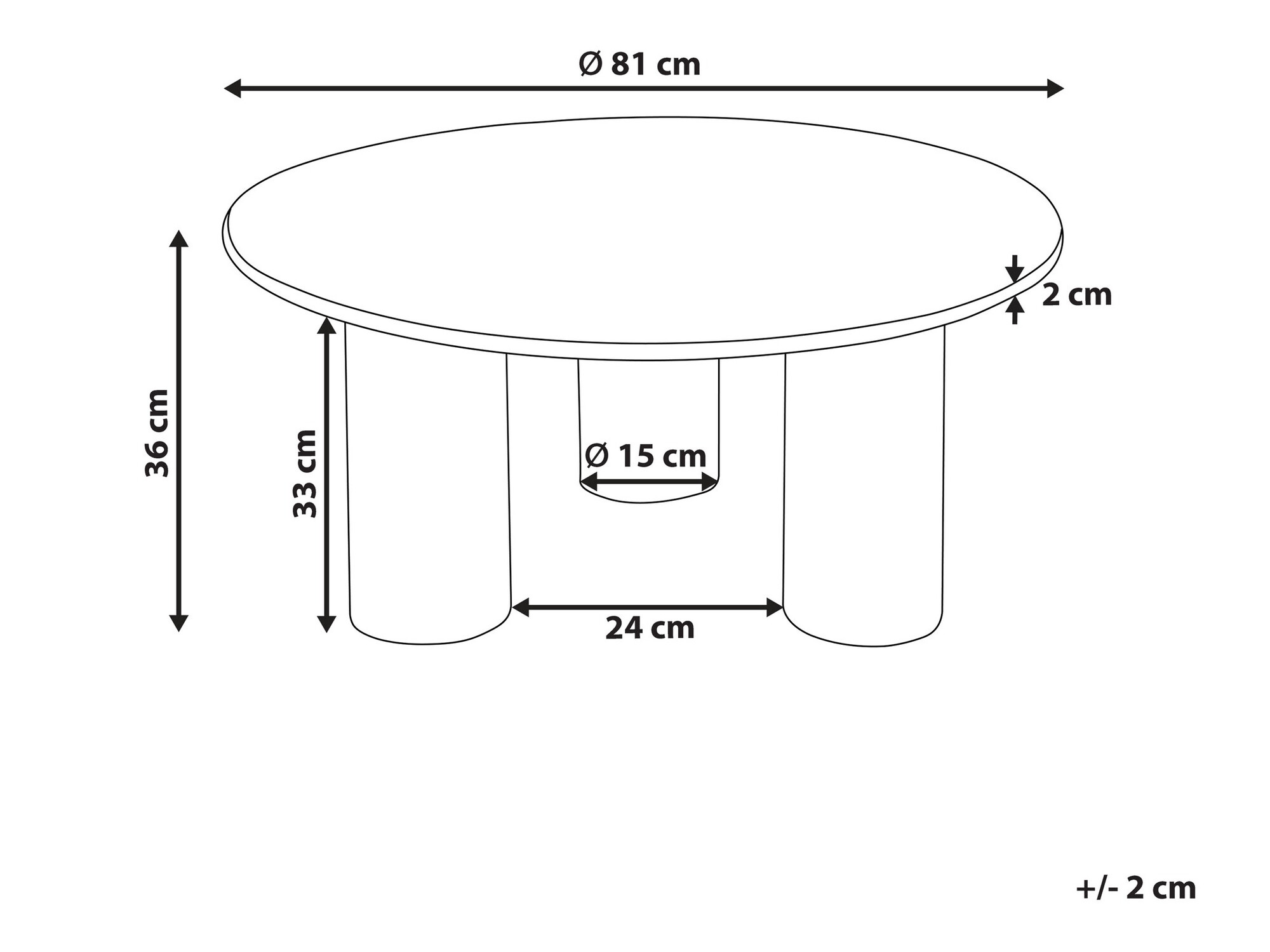 Žurnālu galdiņš Berwyn 1032