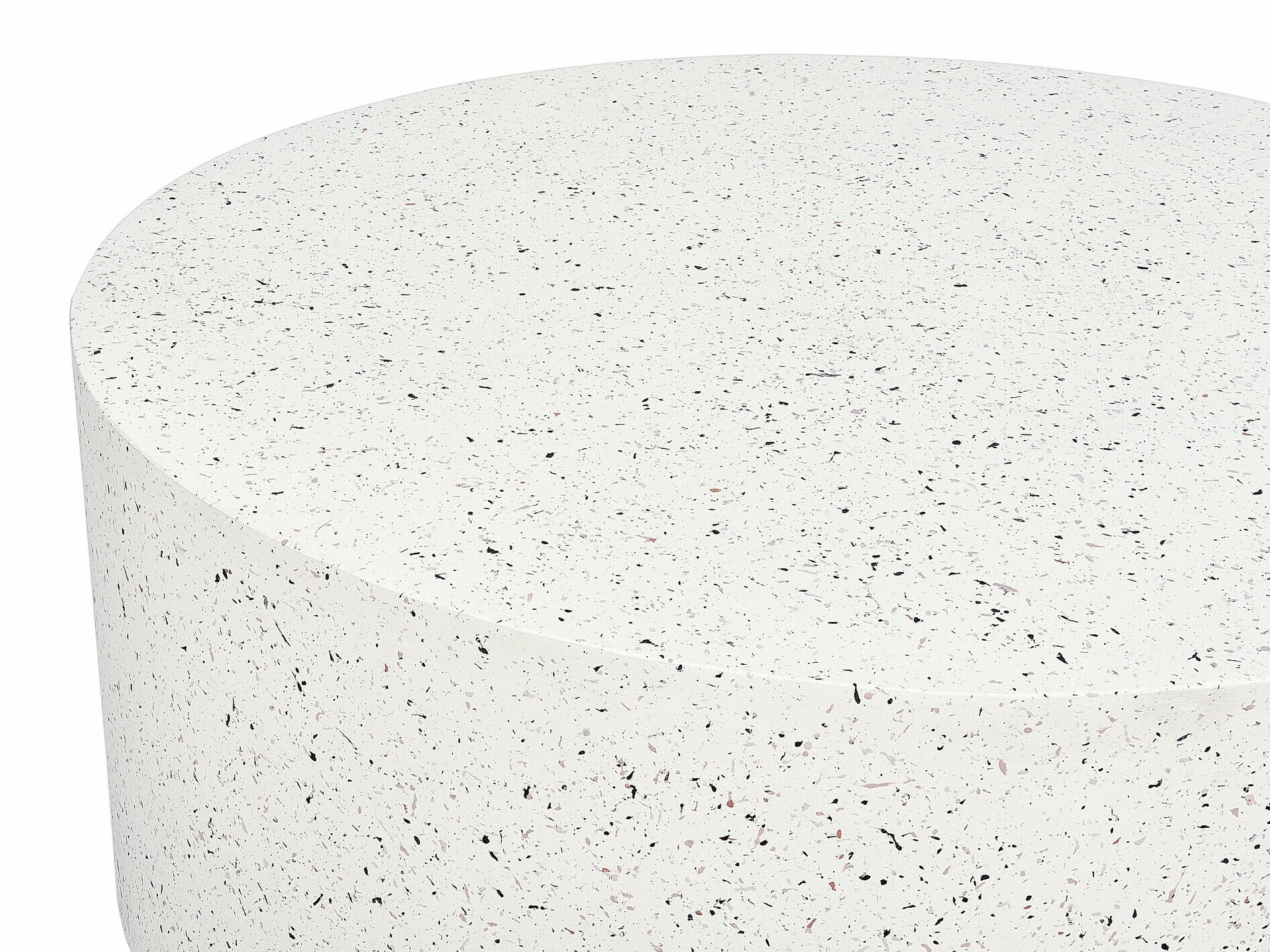 Žurnālu galdiņš Berwyn 2130 (Balts + Terazzo)