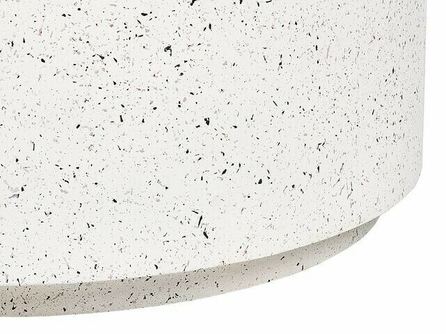 Žurnālu galdiņš Berwyn 2130 (Balts + Terazzo)