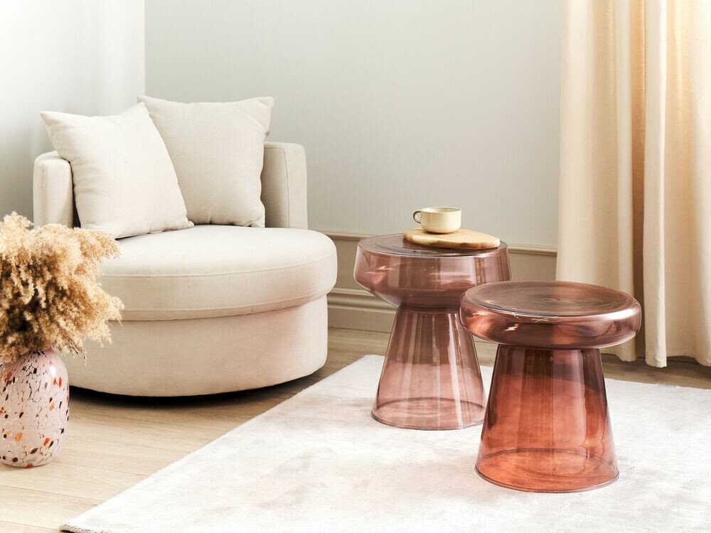 Kafijas galdiņu komplekts Berwyn 1061 (Sarkans)