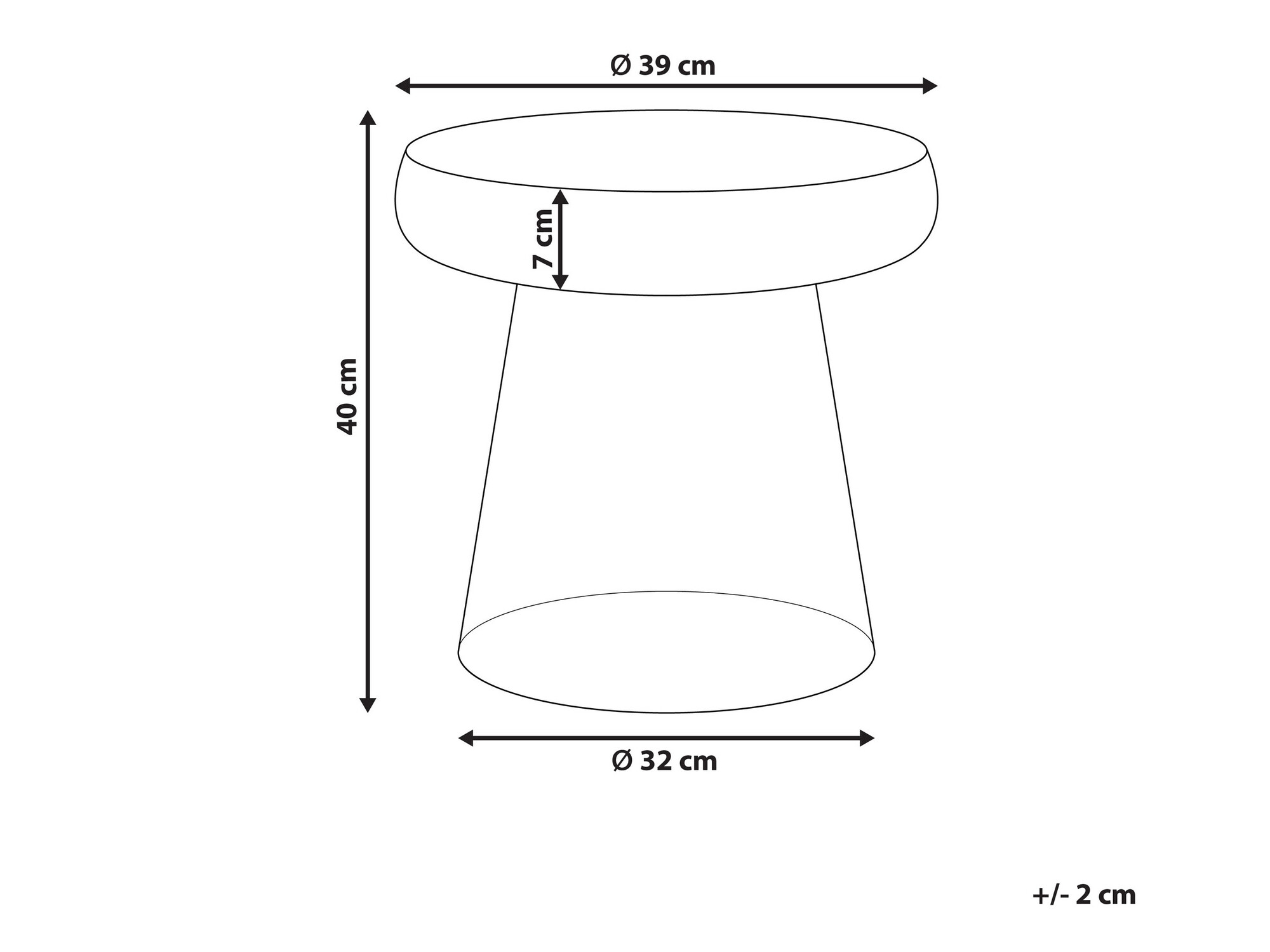 Кофейный столик Berwyn 1051 (Коричневый)