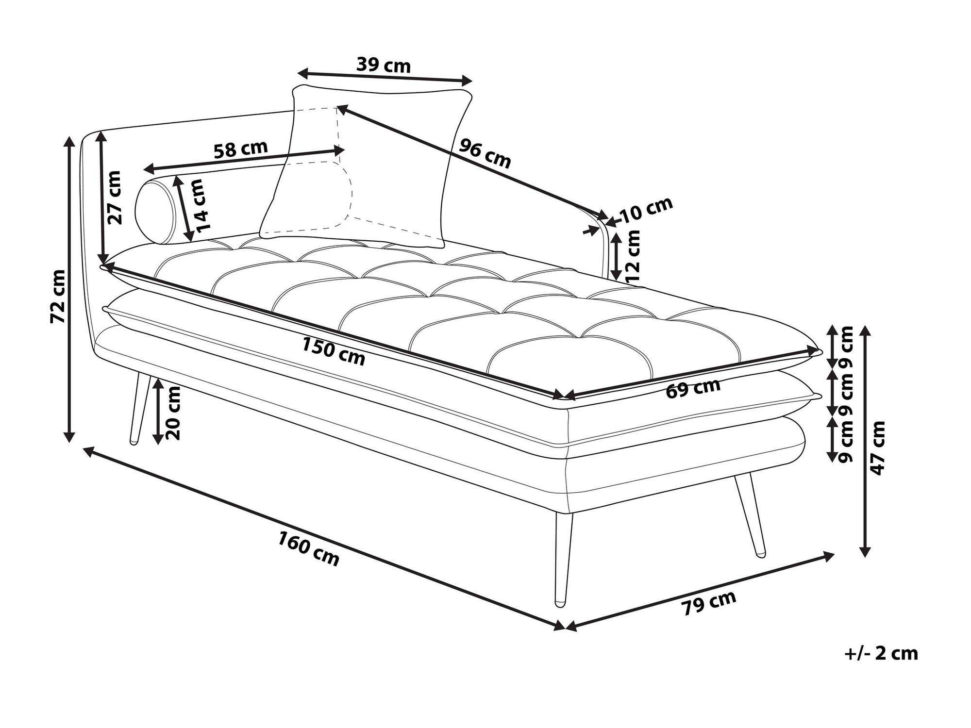 Kušete Berwyn 1044 (Brūns + Balts)