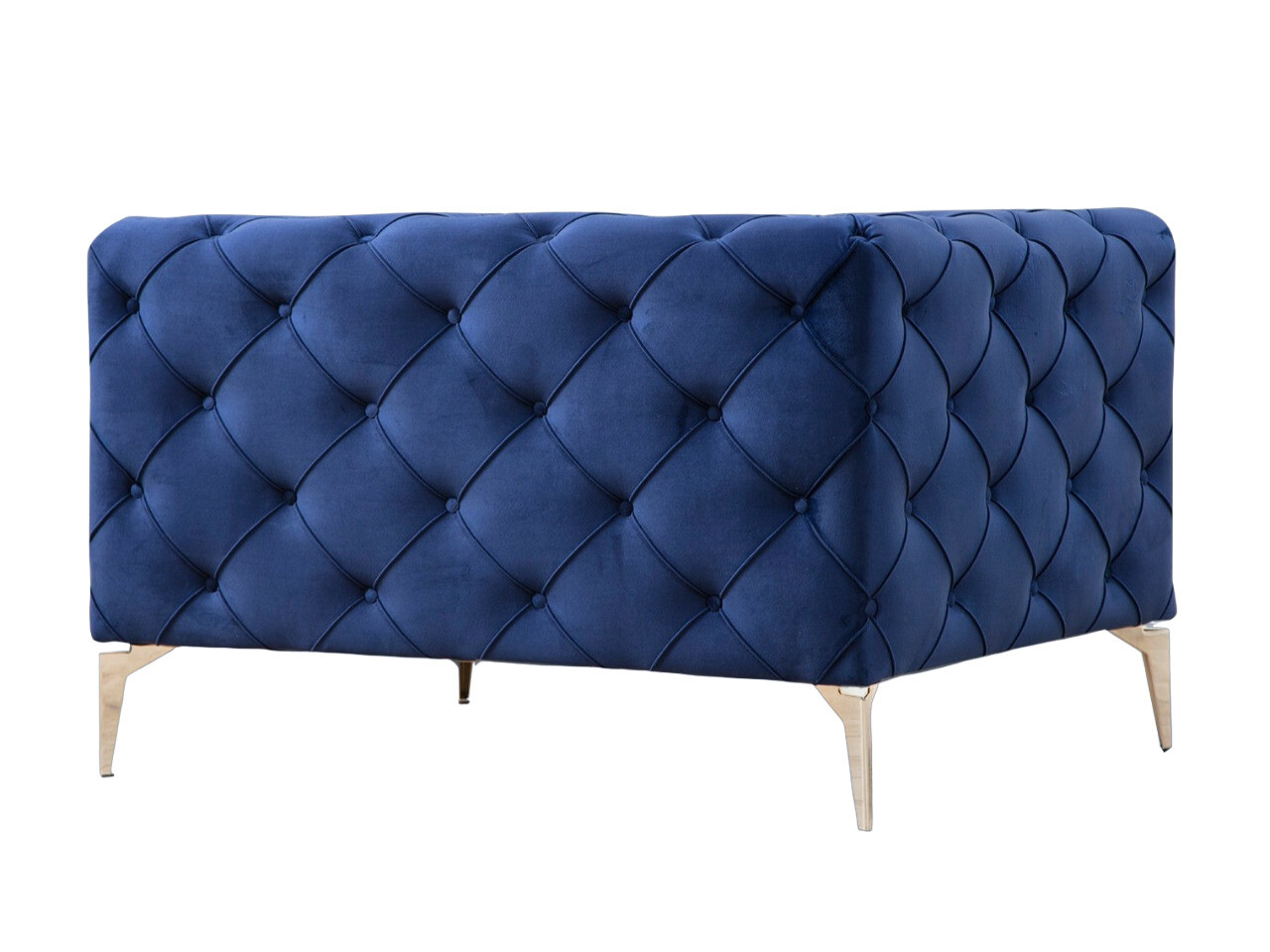 Chesterfield krēsls Altadena 358 (Tumši zils)