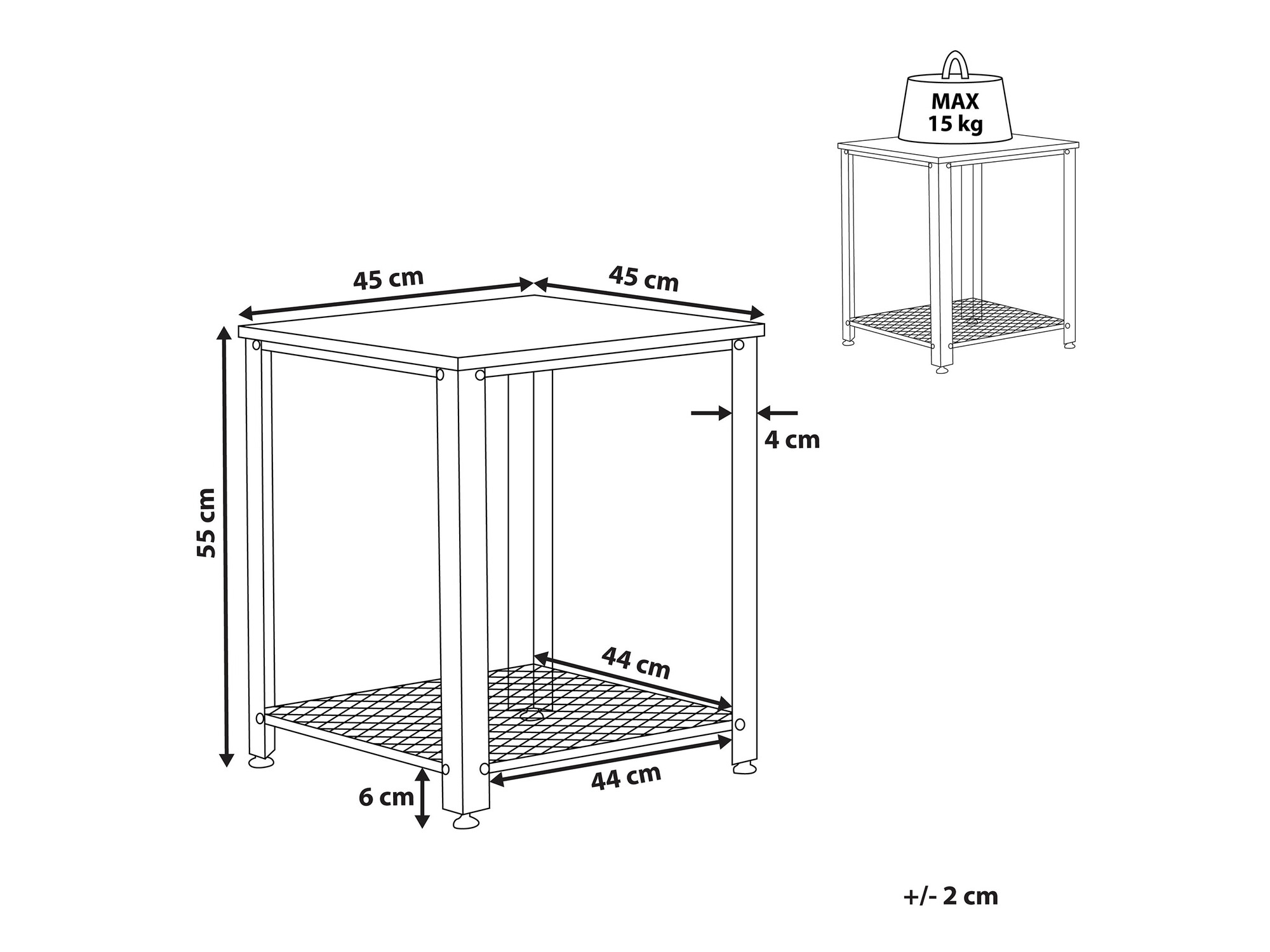 Кофейный столик Berwyn 1071