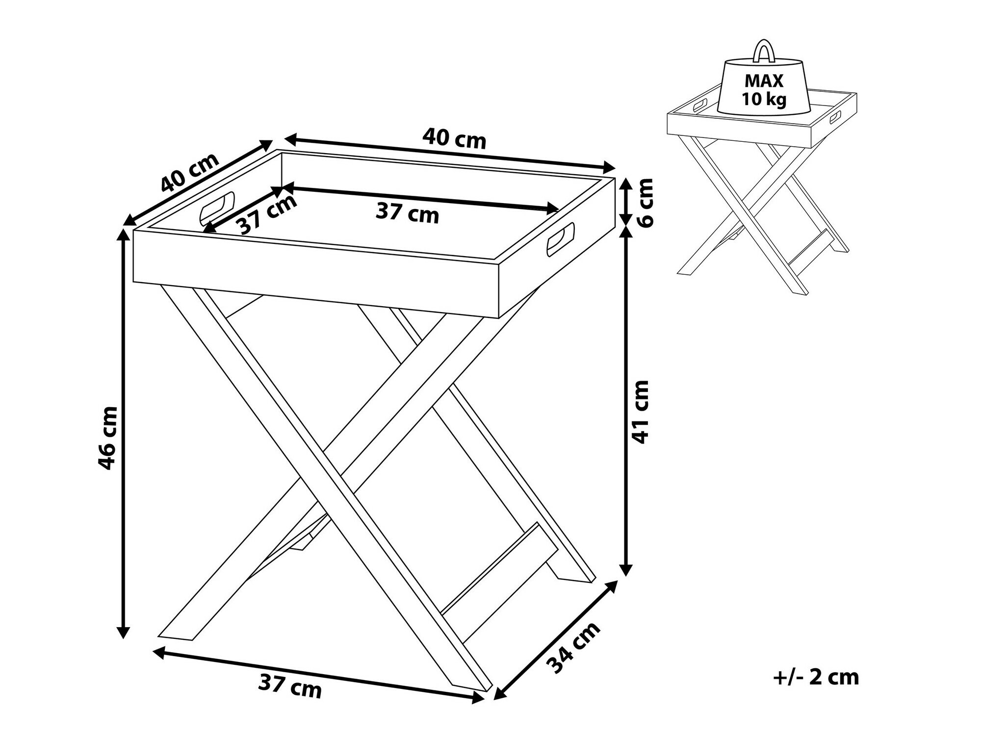 Кофейный столик Berwyn 1078