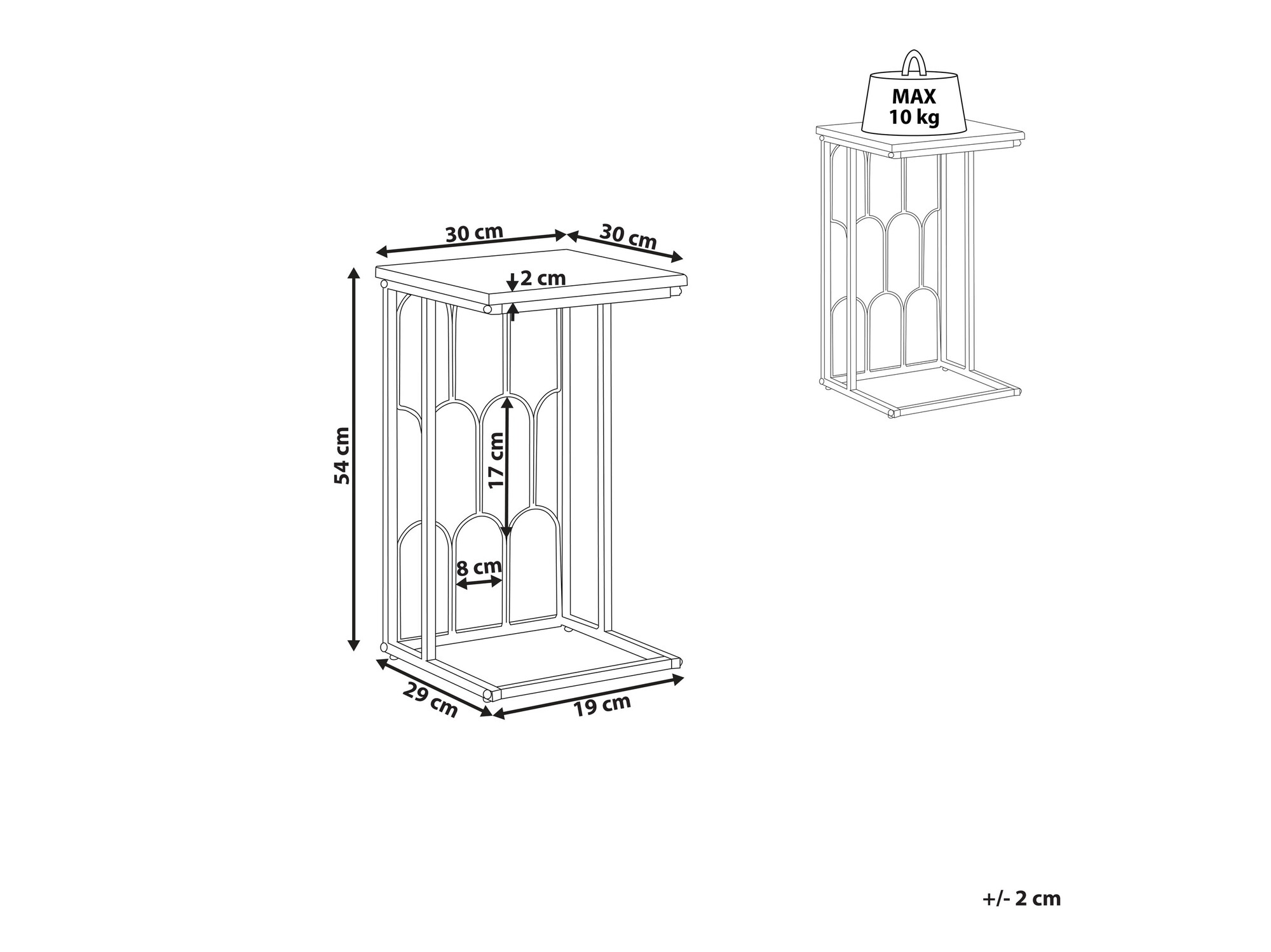 Кофейный столик Berwyn 1086