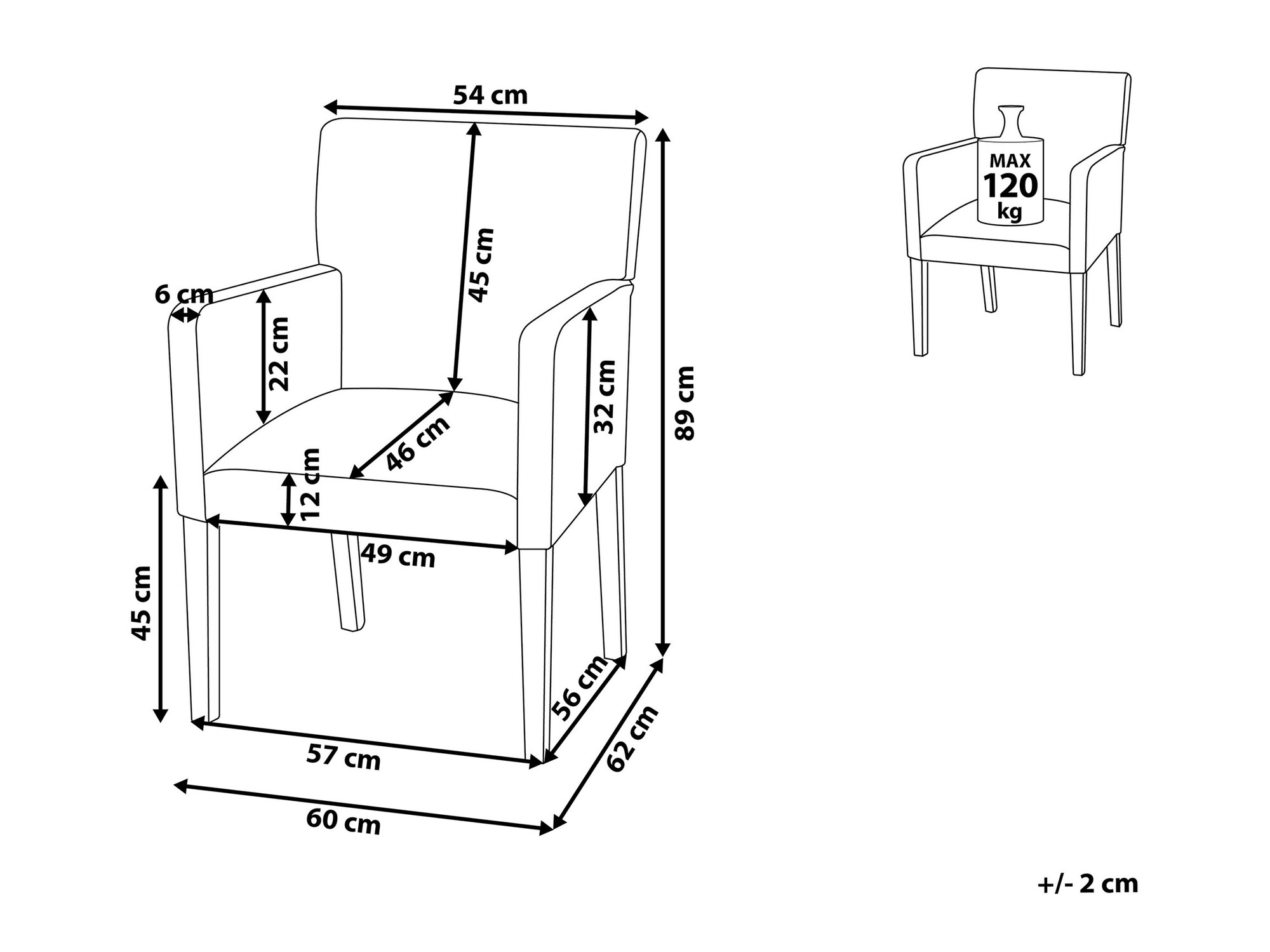 Krēsls Berwyn 1084 (Bēšs)