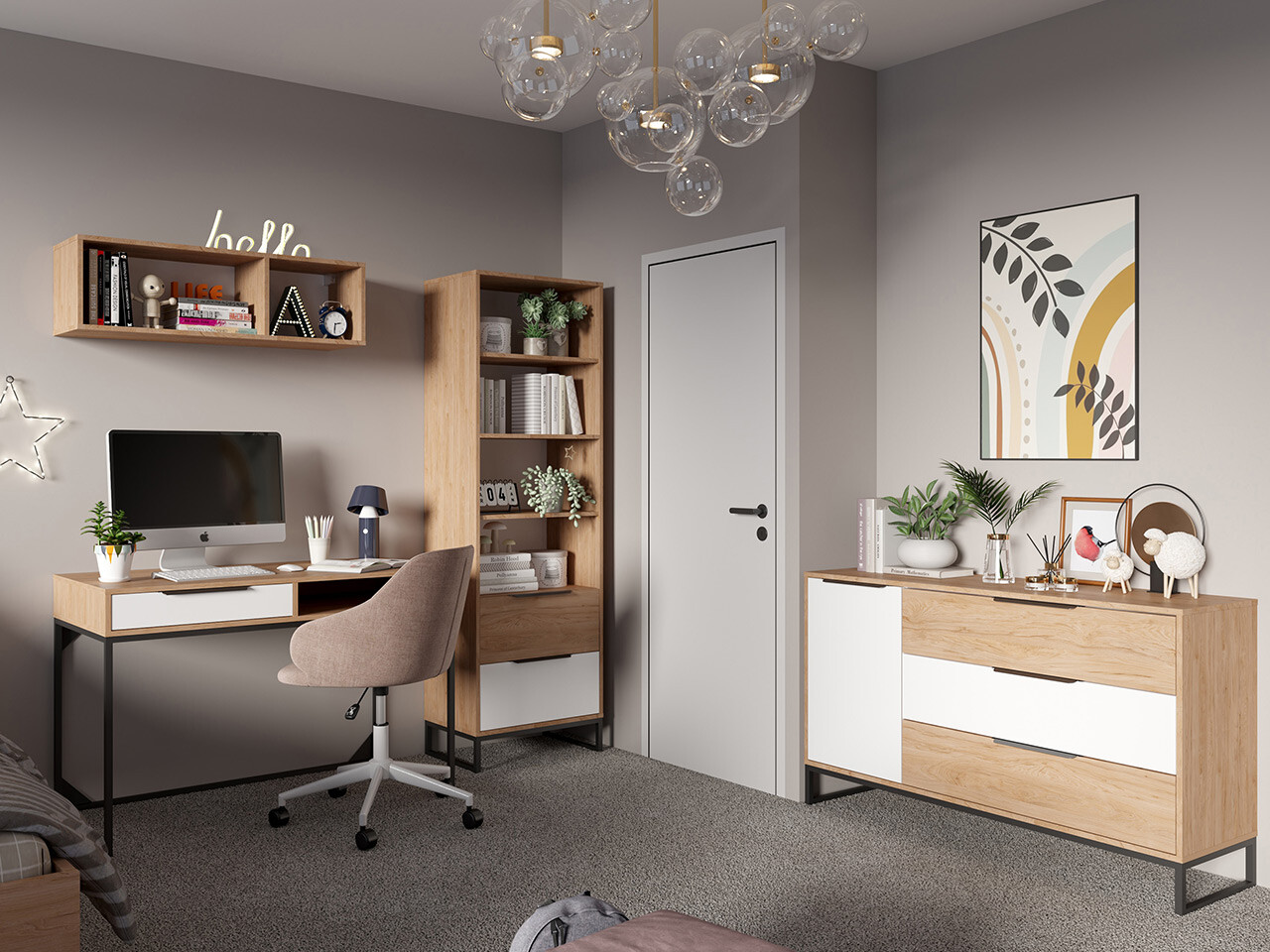 Mājas biroja komplekts Romcama 110