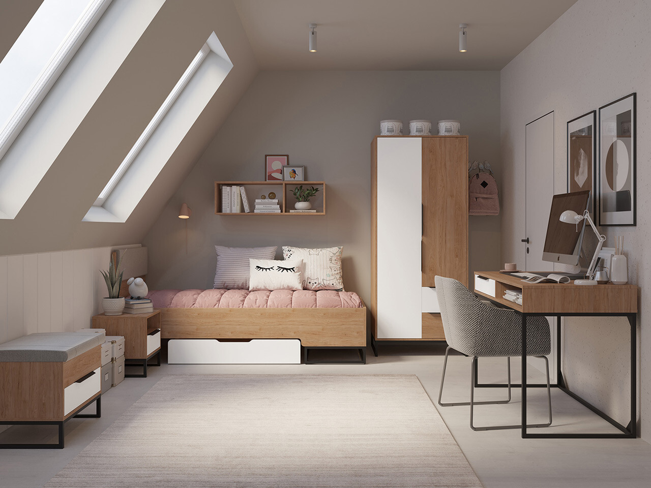 Mēbeļu komplekts Romcama 111