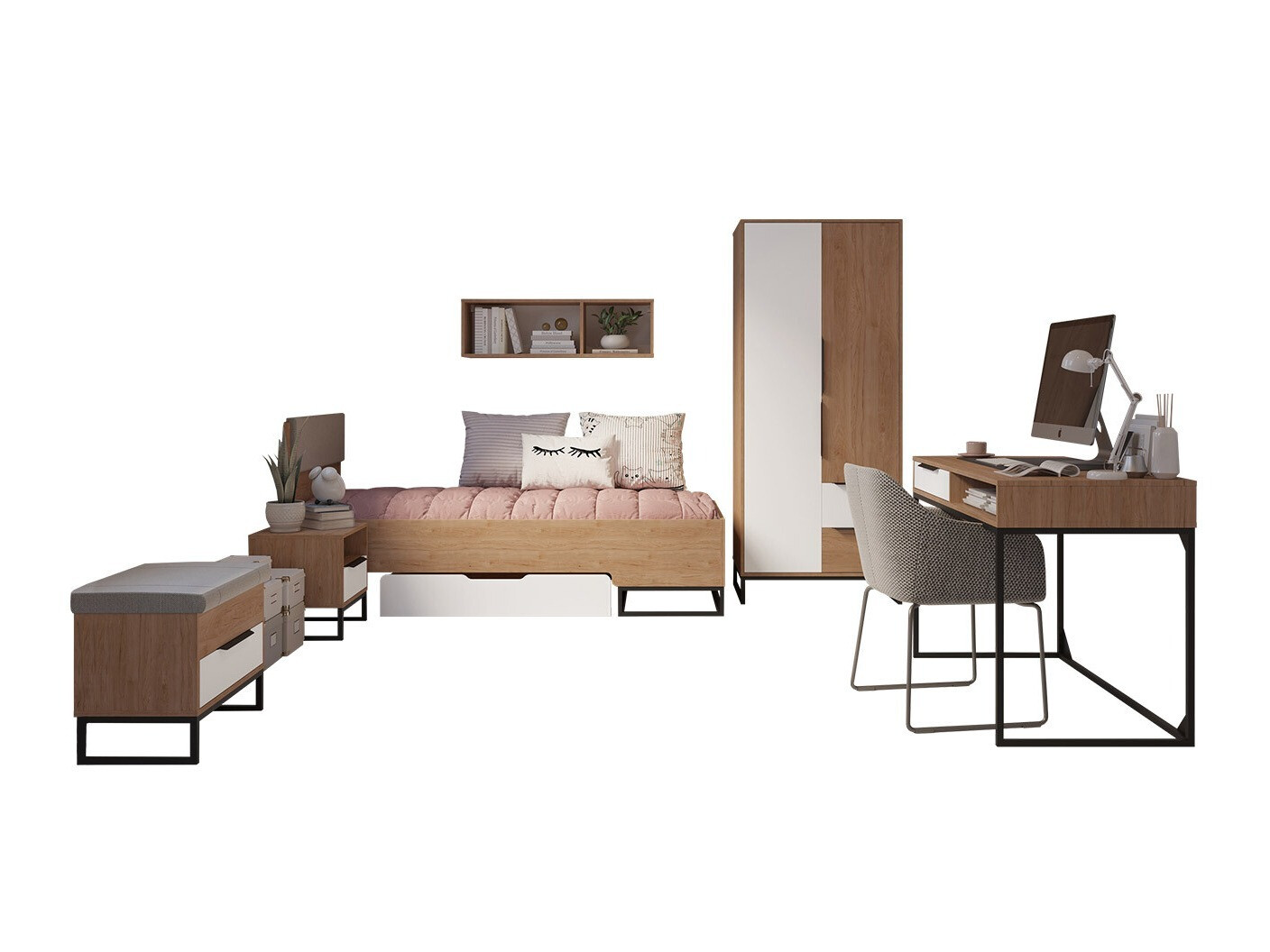 Mēbeļu komplekts Romcama 111