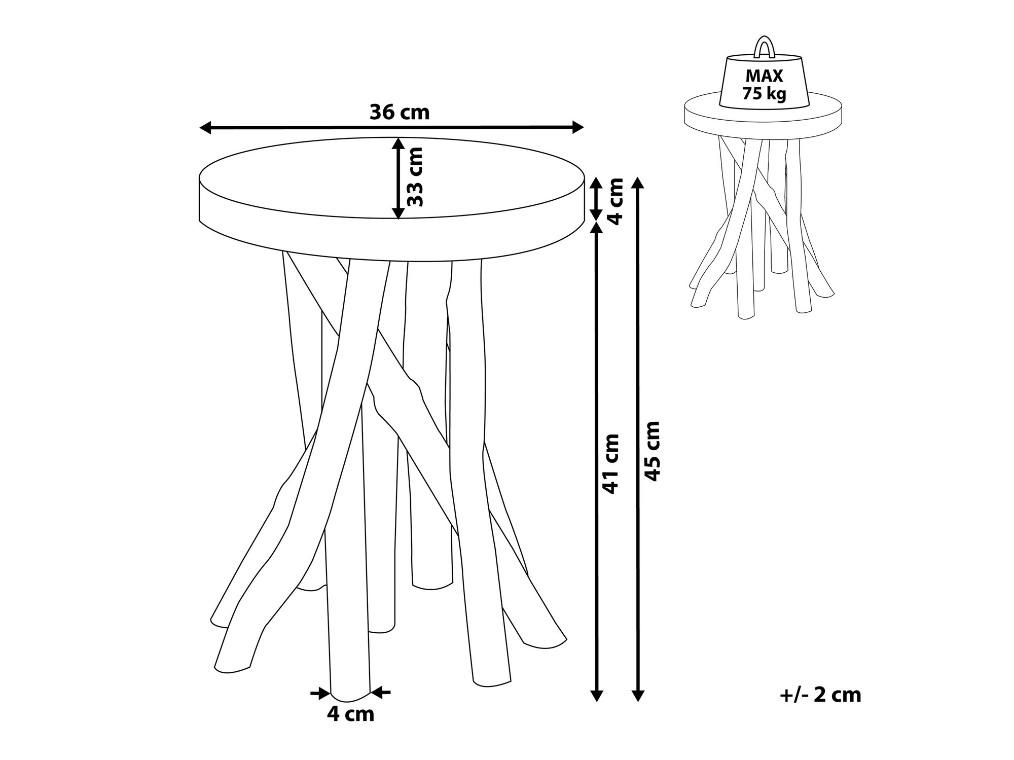 Kafijas galdiņš Berwyn 1098