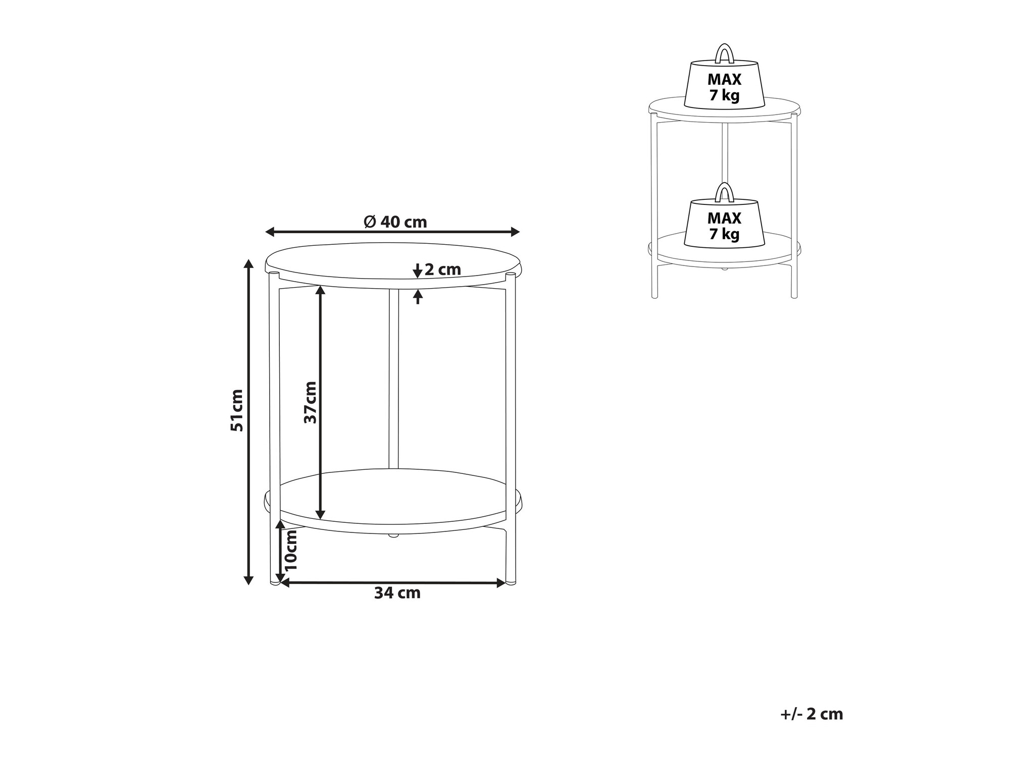 Кофейный столик Berwyn 1094