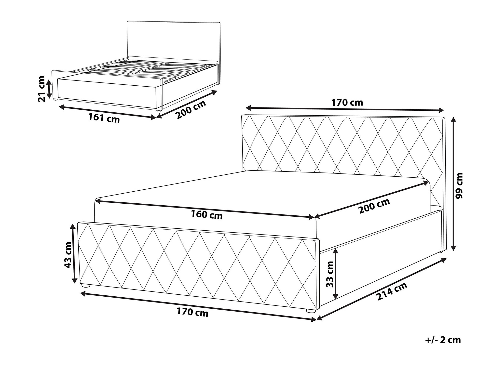 Кровать Berwyn 1104 (Taupe)