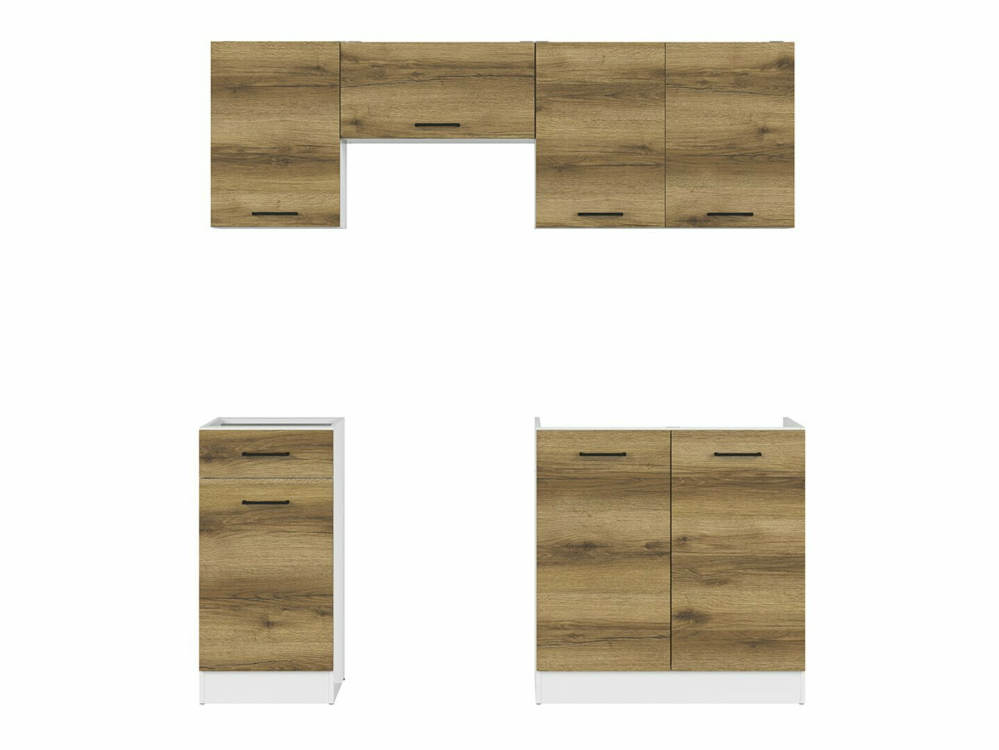 Virtuves komplekts Boston 499 (Delano ozols)