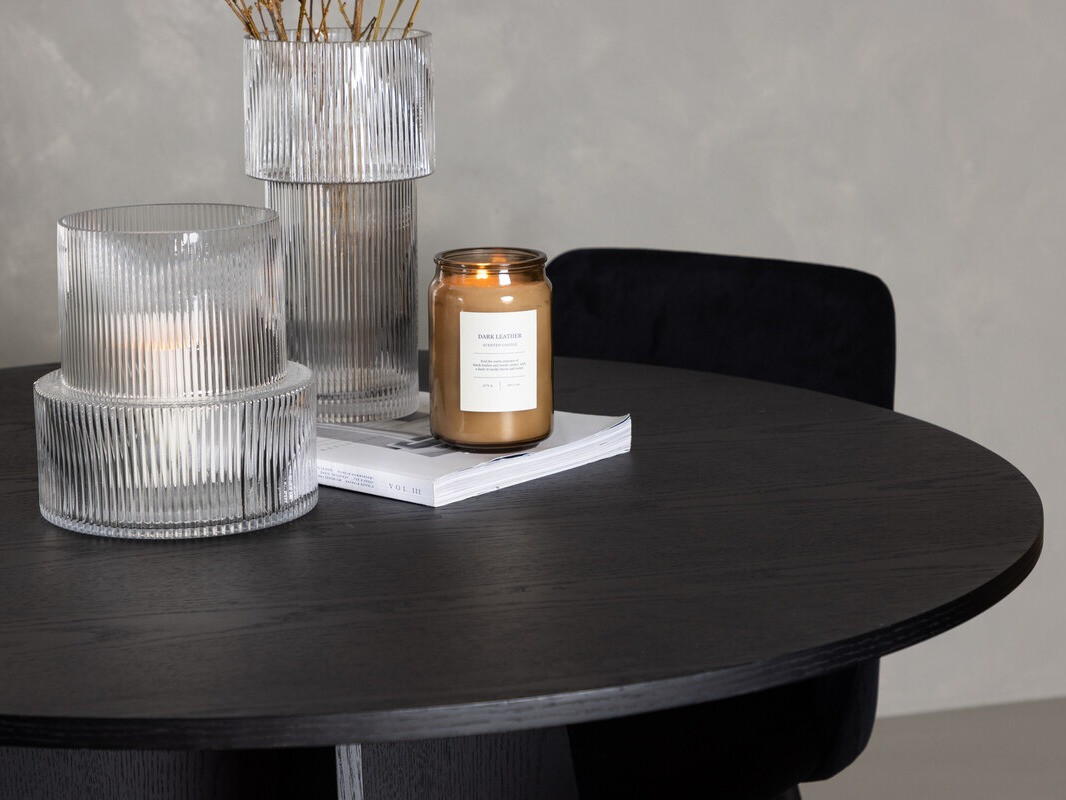 Ēdamistabas komplekts Dallas 4289 (Melns)