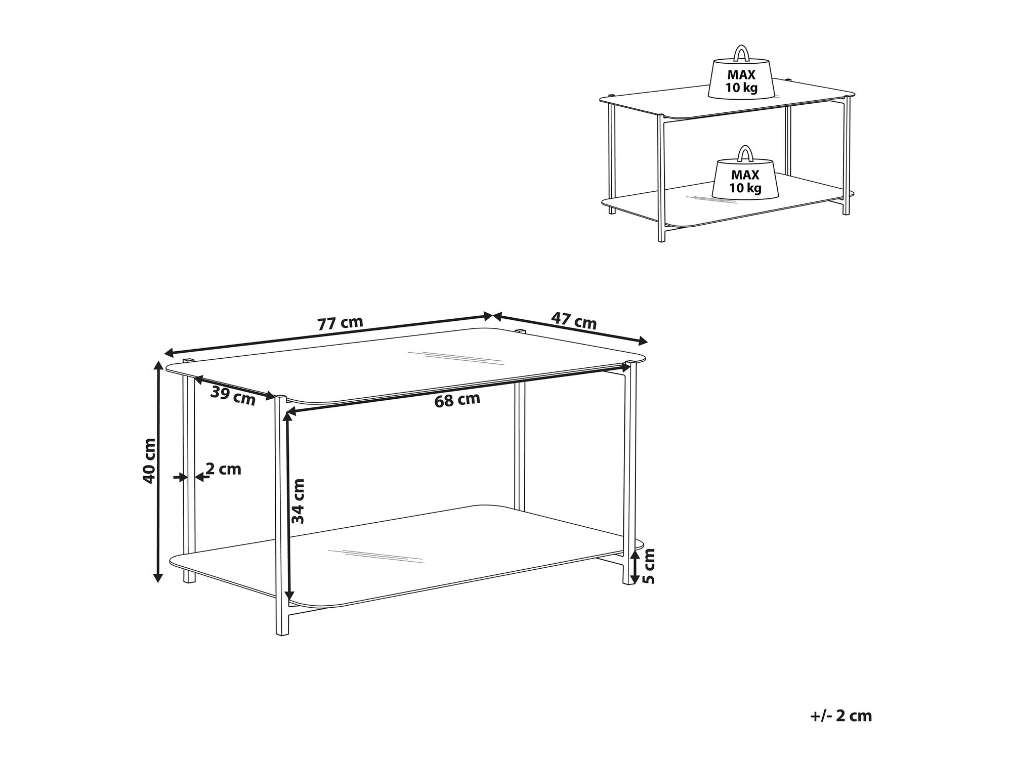 Журнальный столик Berwyn 1122