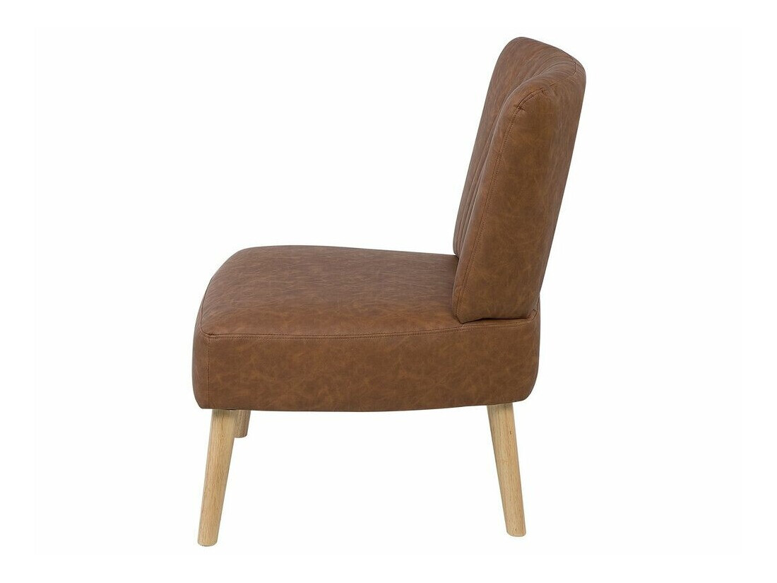 Кресло Berwyn 1131 (Темно-коричневый + Светлое дерево)