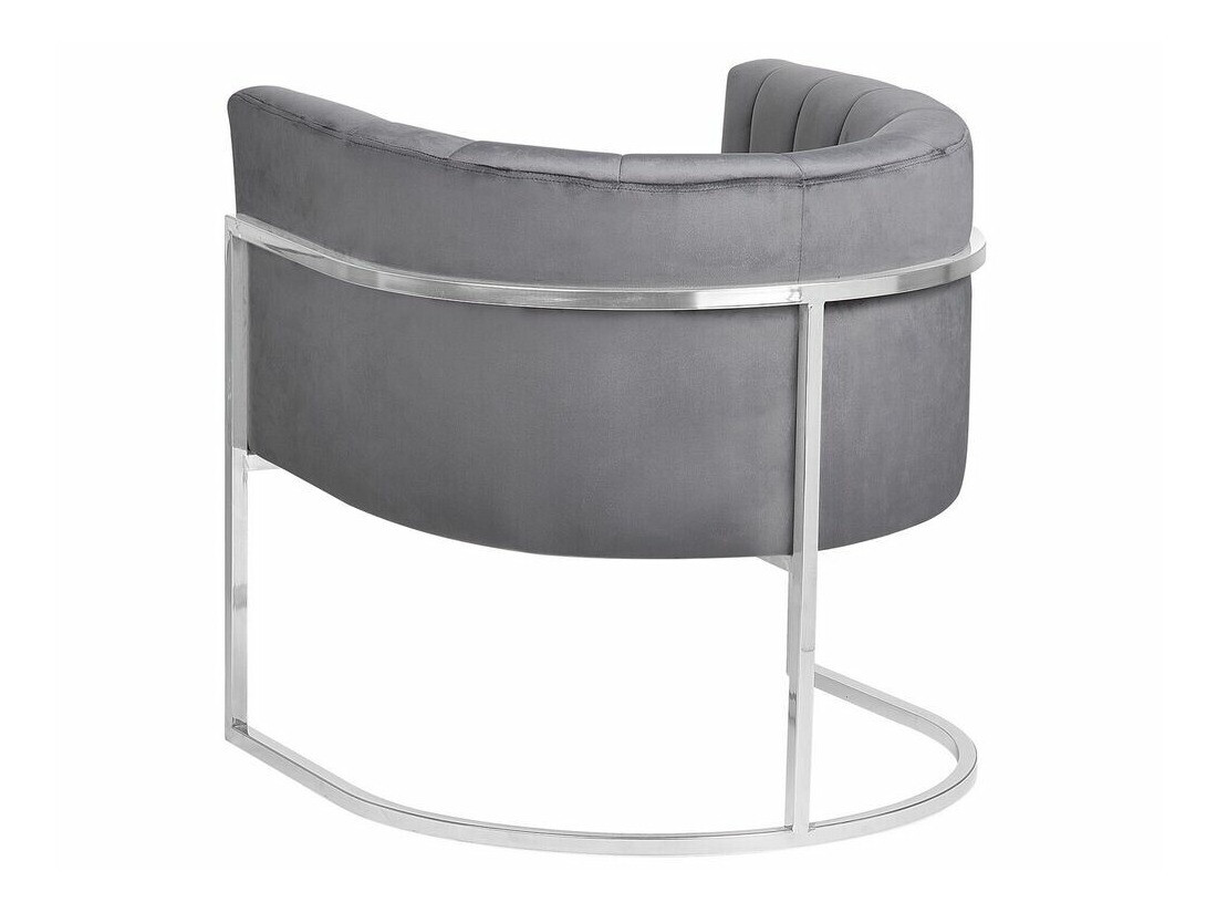 Кресло Berwyn 1141 (Серый + Серебряный)