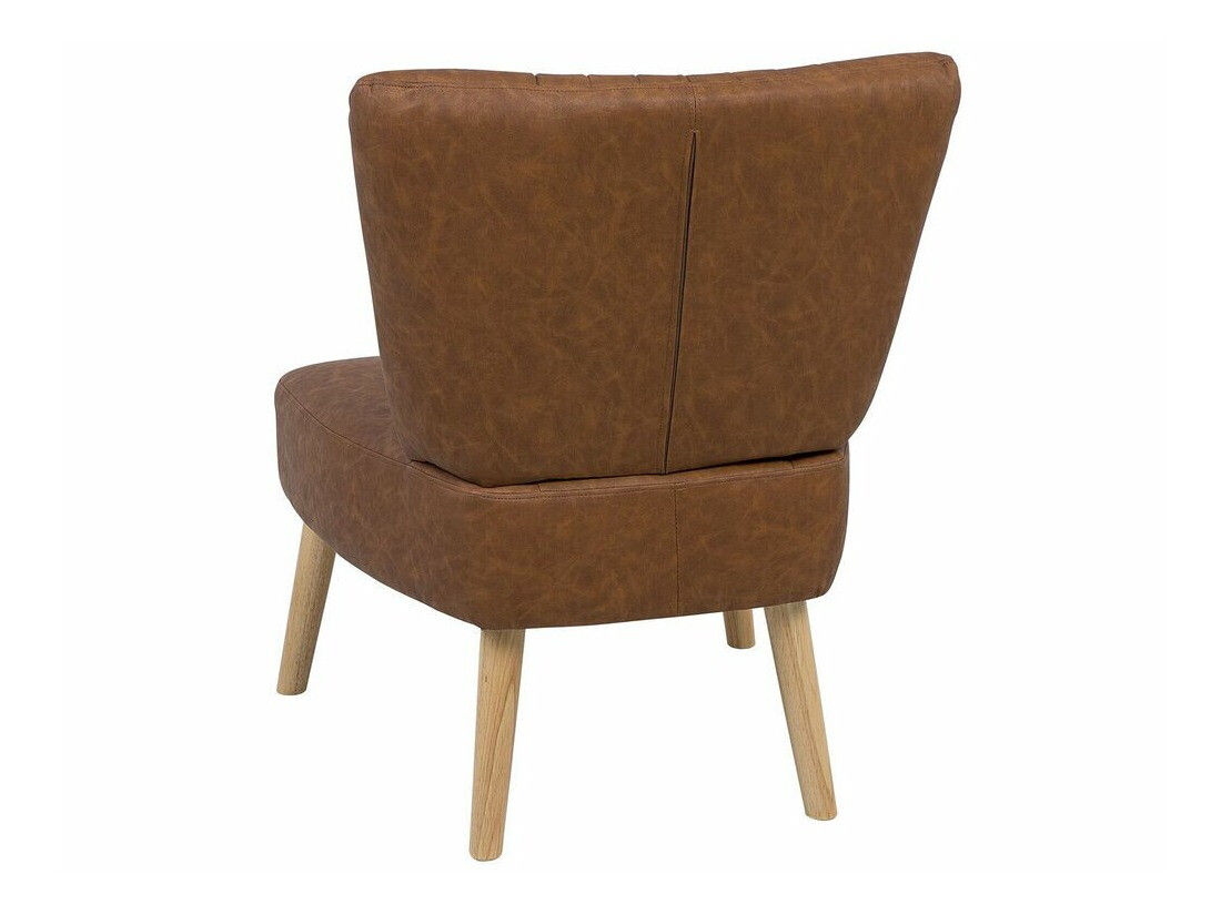 Krēsls Berwyn 1131 (Tumši brūns + Gaišs koks)