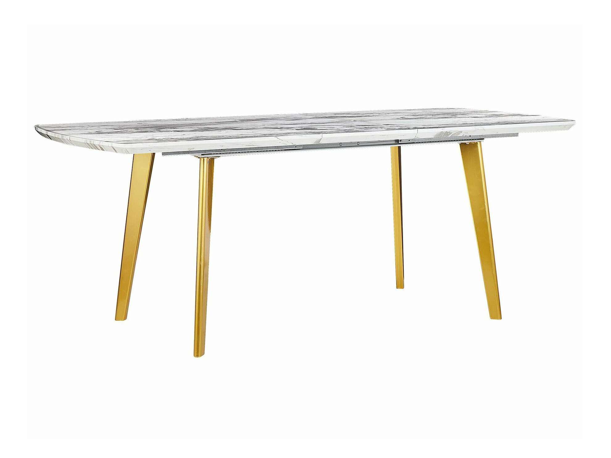 Cтол Berwyn 1184 (Золотой + Белый мрамор)