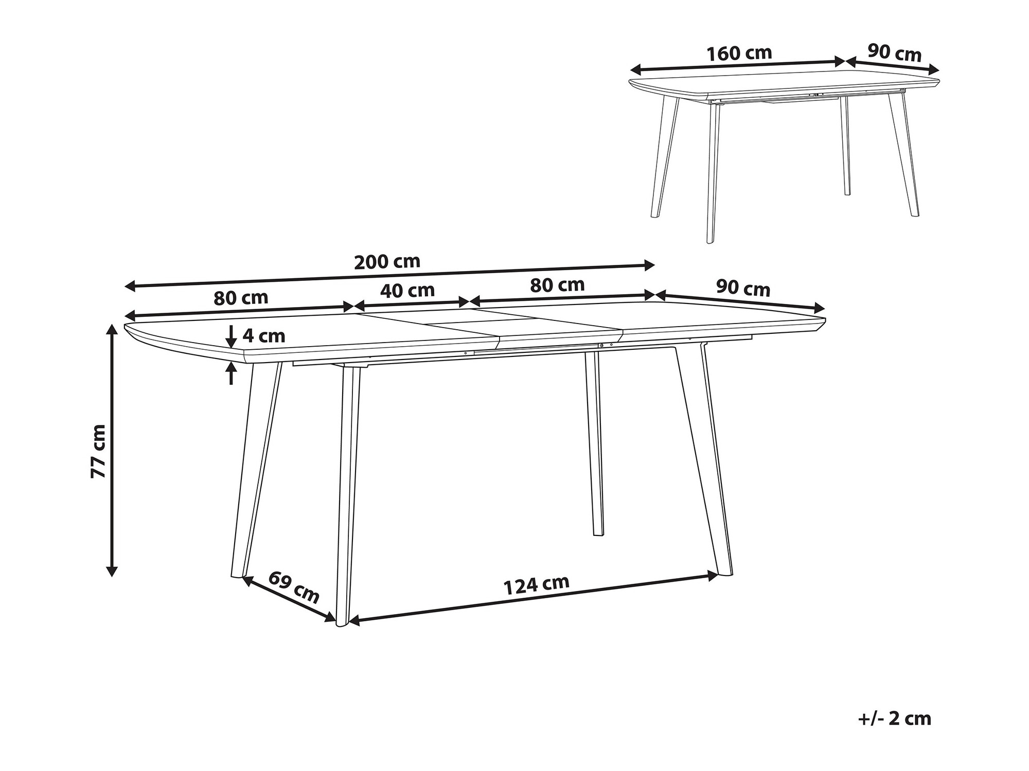 Cтол Berwyn 1184 (Золотой + Белый мрамор)