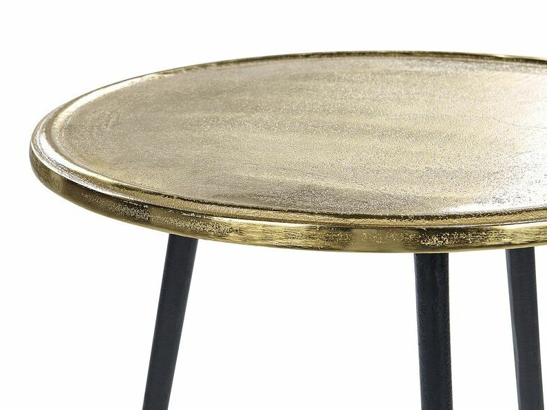 Kafijas galdiņš Berwyn 1157 (Zelta + Melns)