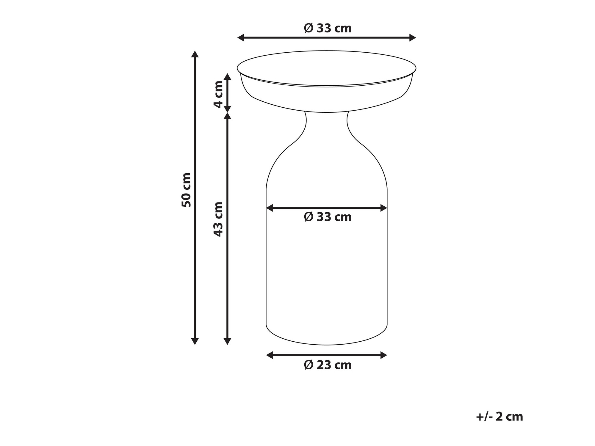 Kafijas galdiņš Berwyn 1170 (Melns)