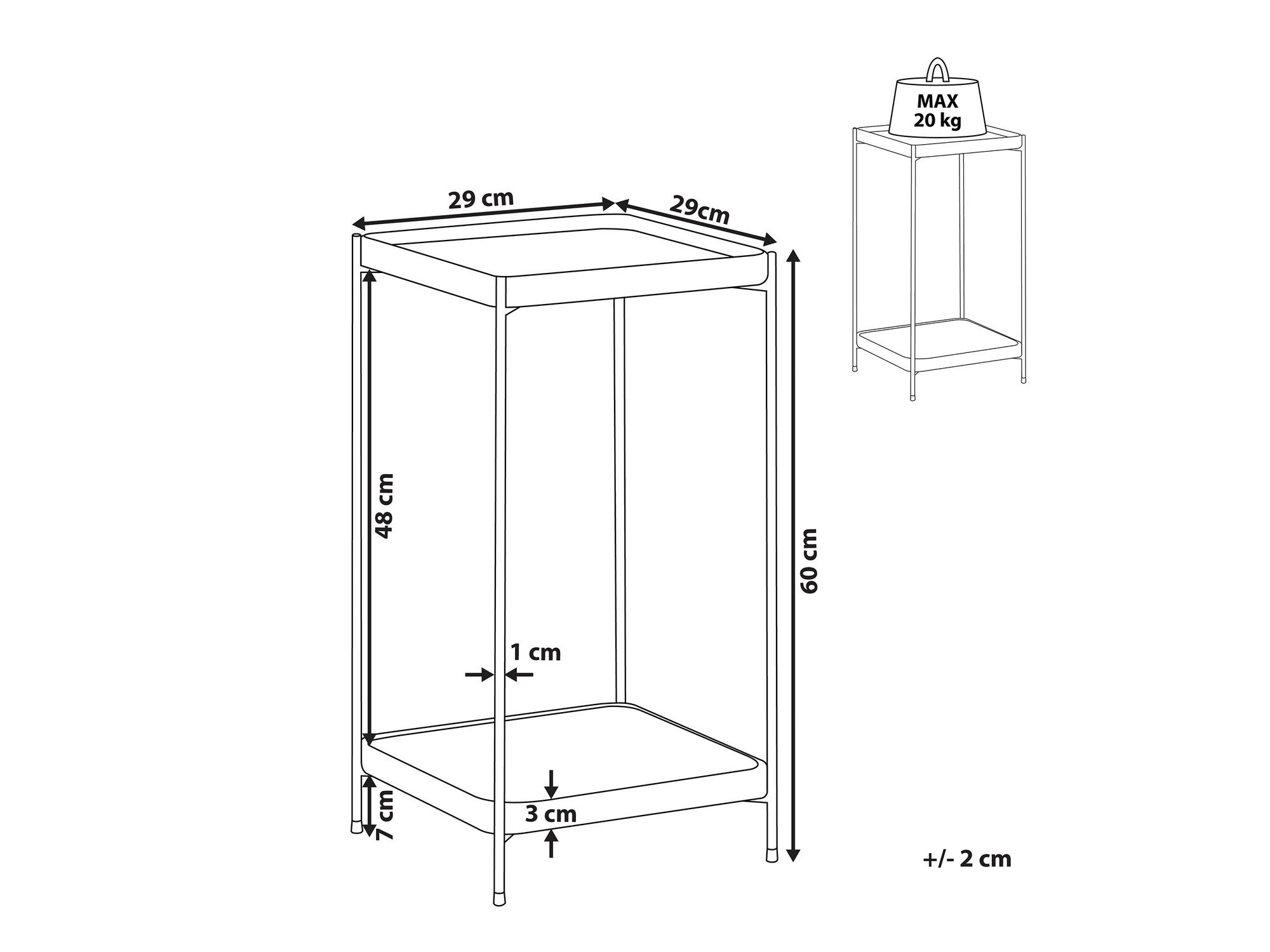 Кофейный столик Berwyn 1174 (Золотой)
