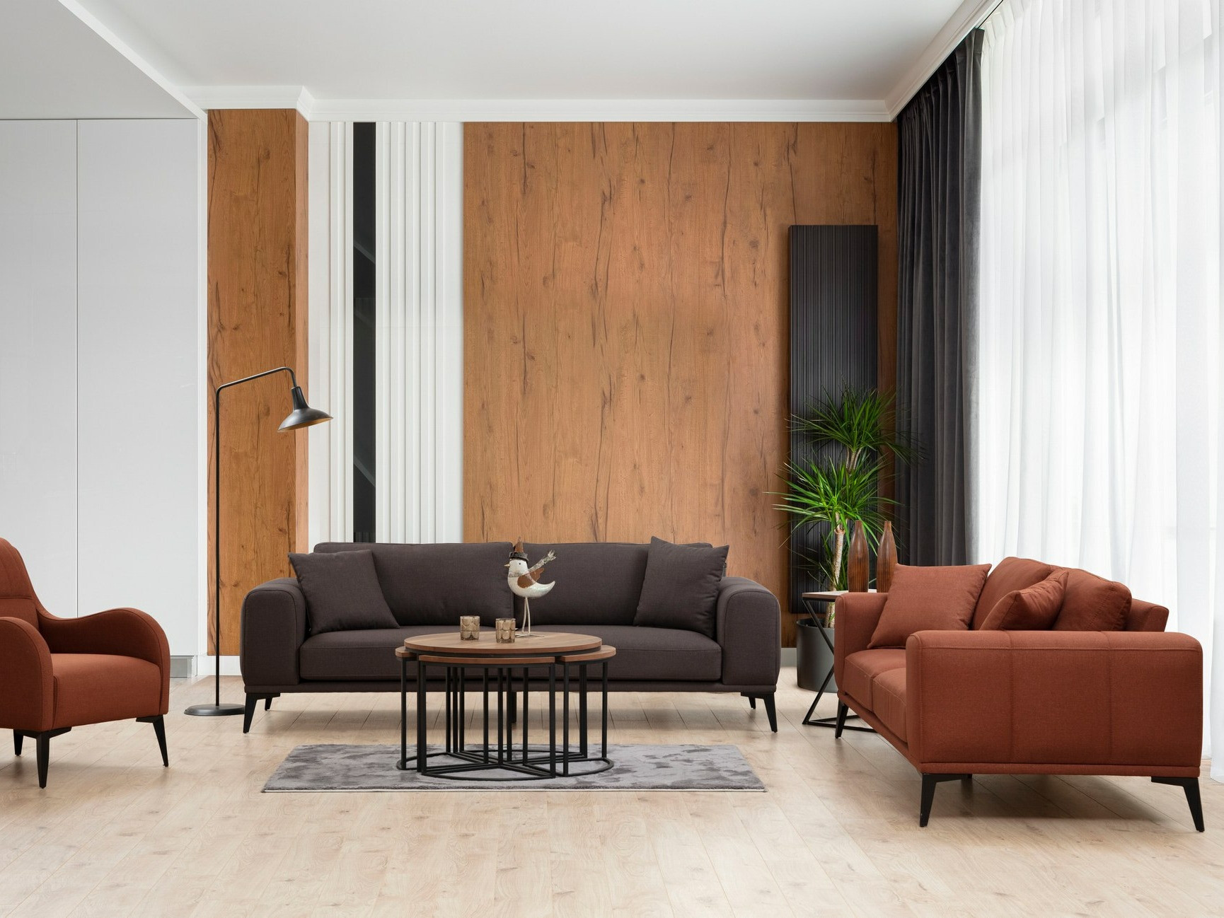 Dīvāns Altadena 402 (Oranžs)