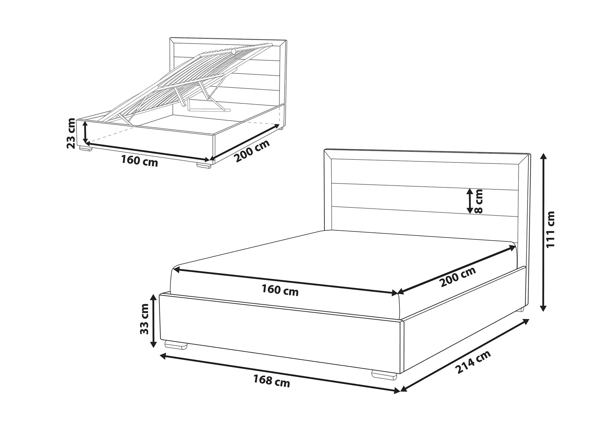 Кровать Berwyn 1218 (Оранжевый)