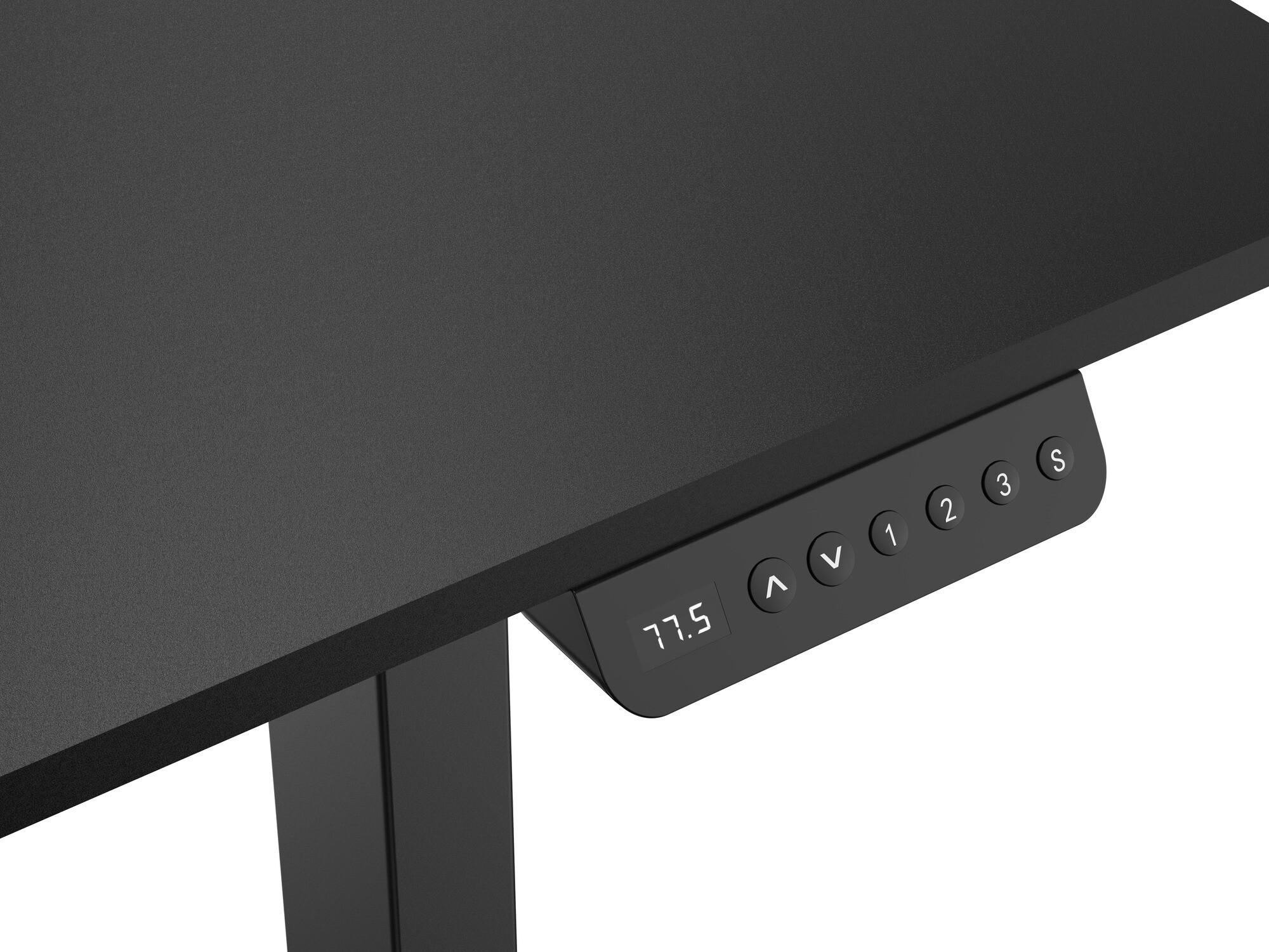 Rakstāmgalds ar regulējamu augstumu Lodi 100 (Melns)