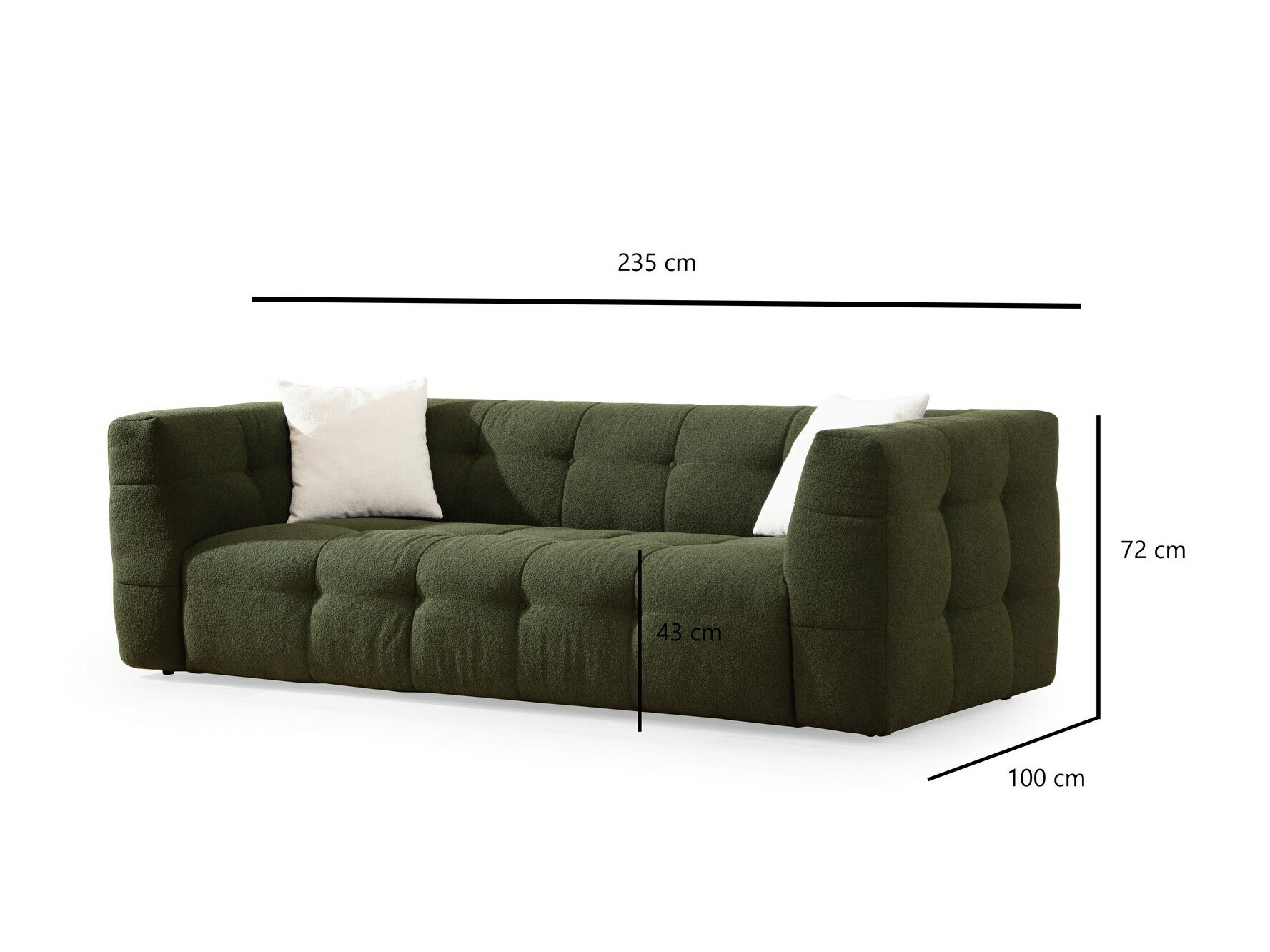 Диван Altadena 405 (Зелёный)