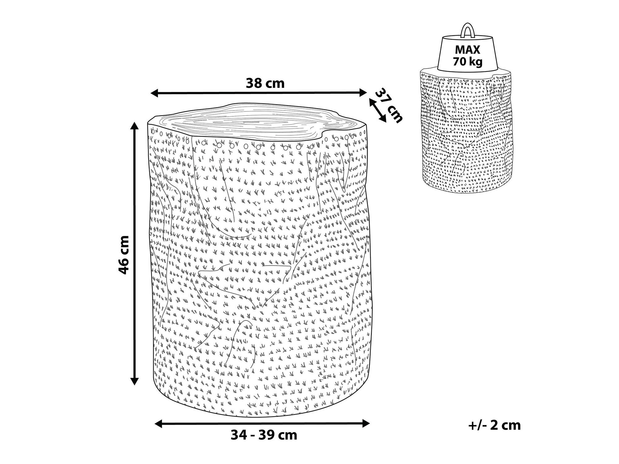 Kafijas galdiņš Berwyn 1230