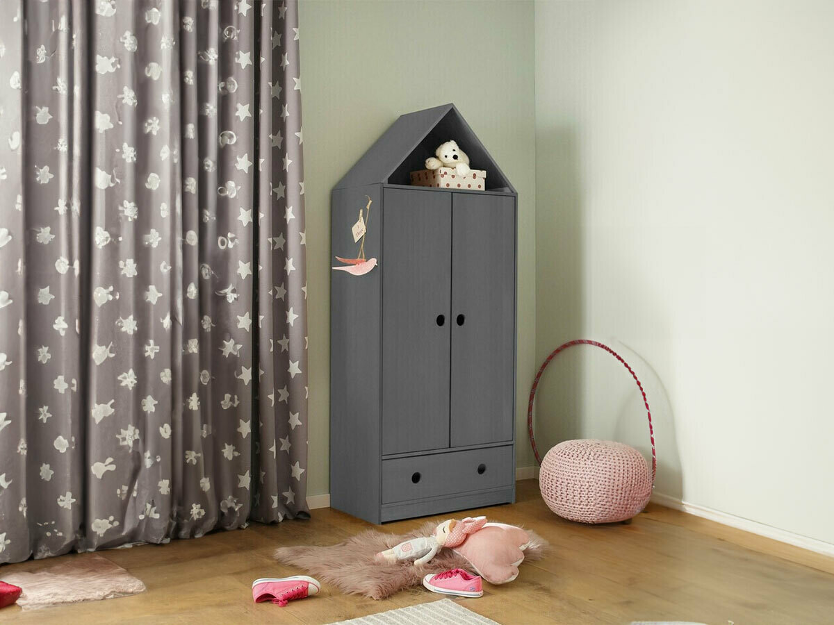 Skapis Ruvfiva 119 (Pelēks)