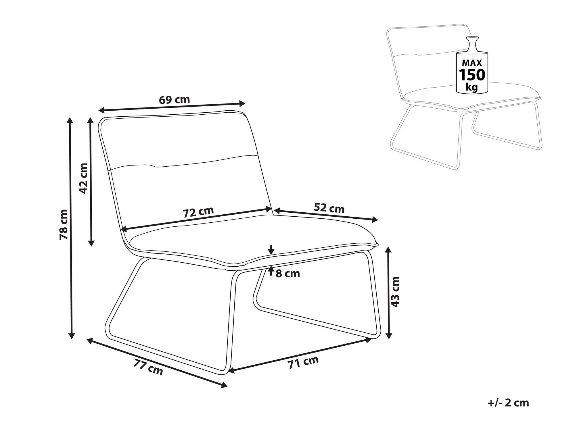 Кресло Berwyn 1249