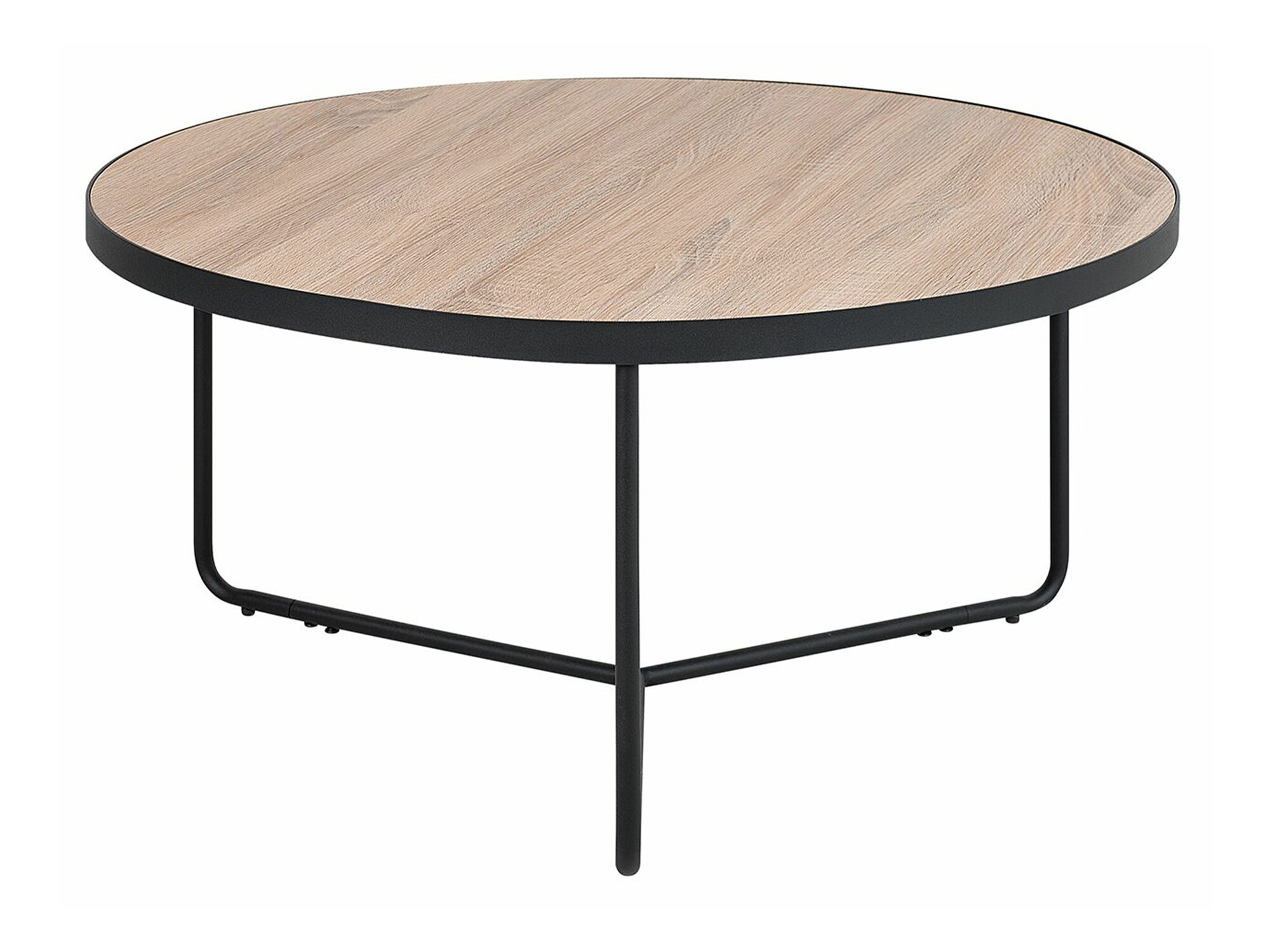 Комплект журнальных столиков Berwyn 789 (Светлое дерево + Чёрный)