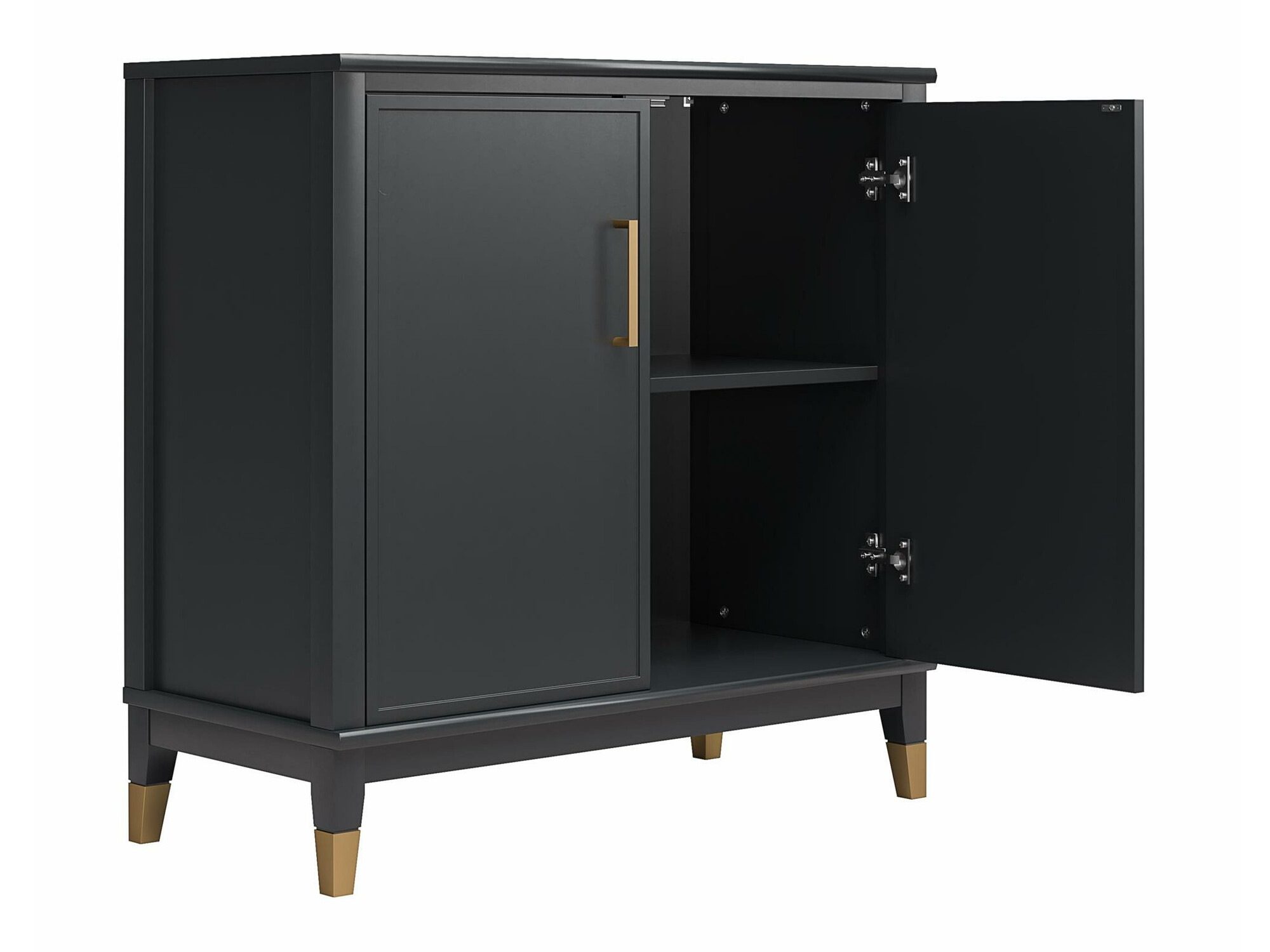 Шкафчик CosmoLiving by Cosmopolitan Belromu 108 (Чёрный)