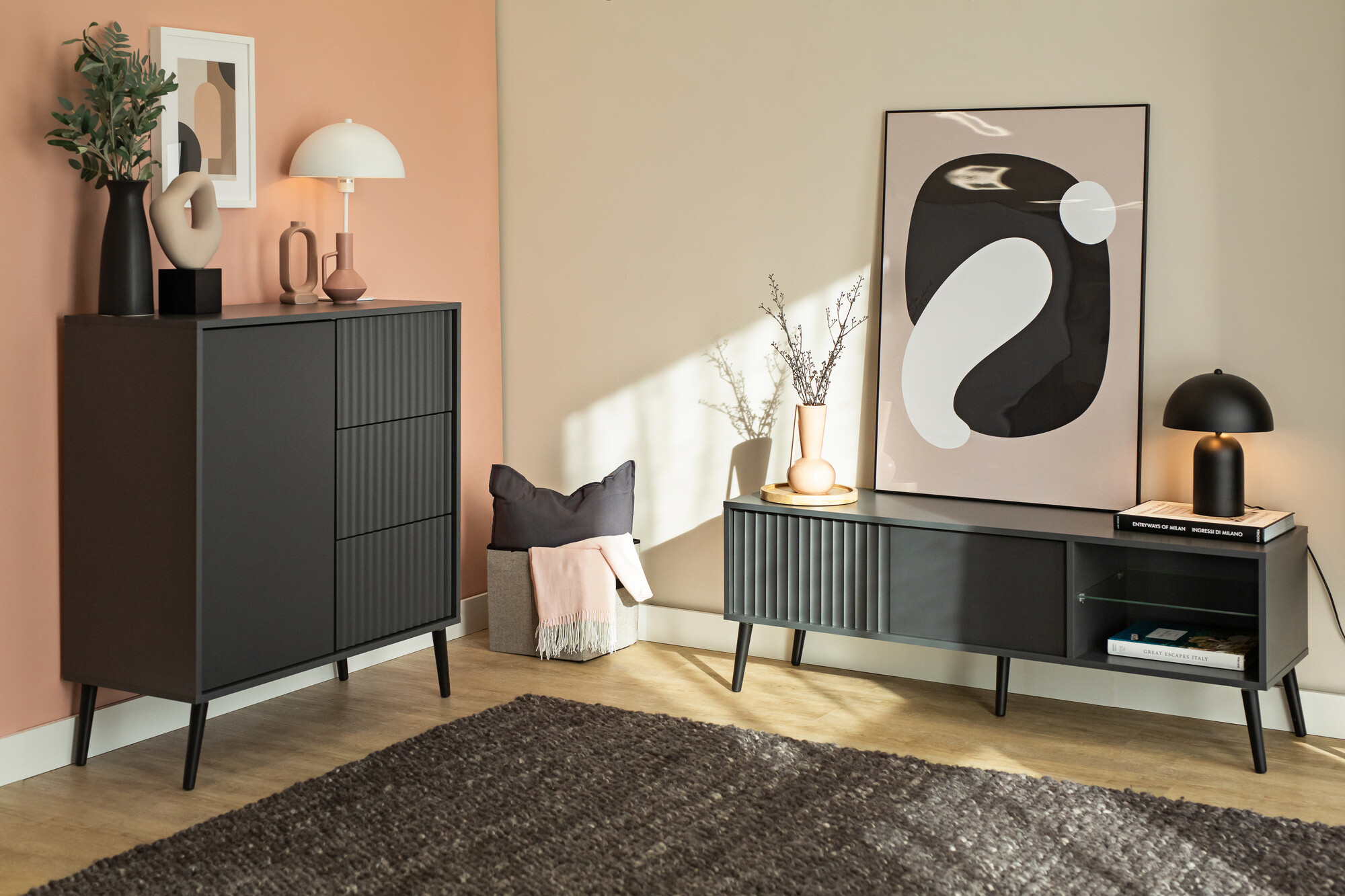 Kumode Cirferi 100 (Antracīts)